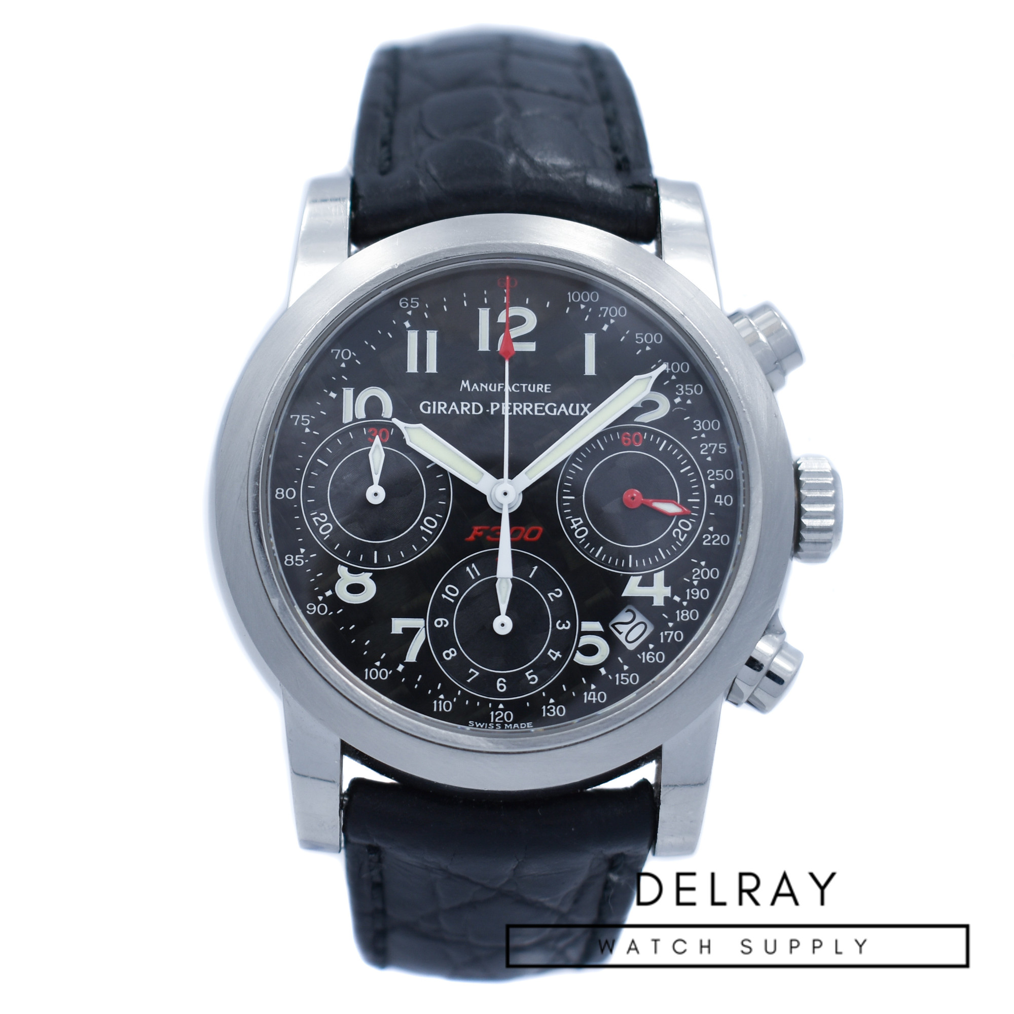 Girard Perregaux F300 Chronograph Carbon Dial