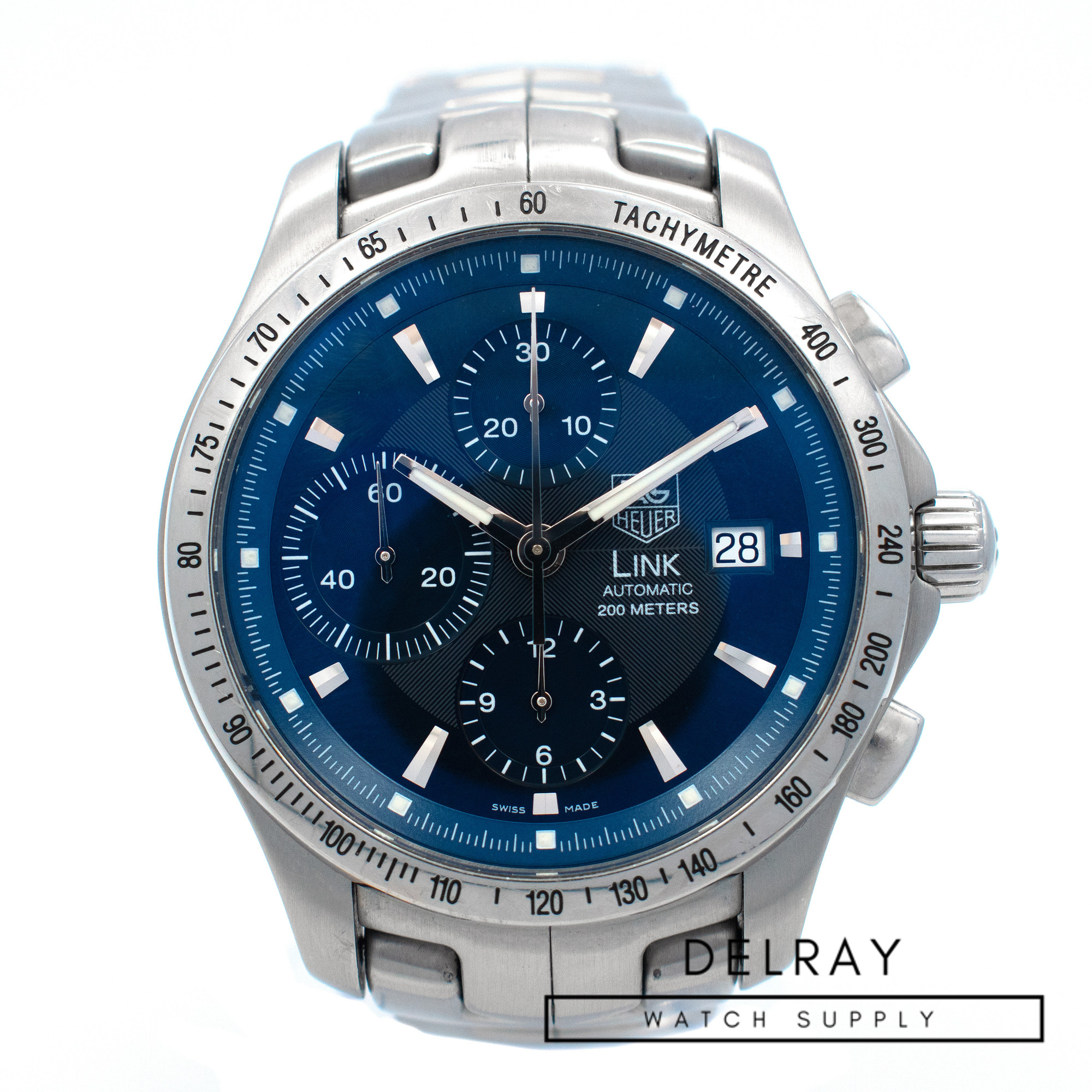 Tag Heuer Link Chronograph Blue Dial