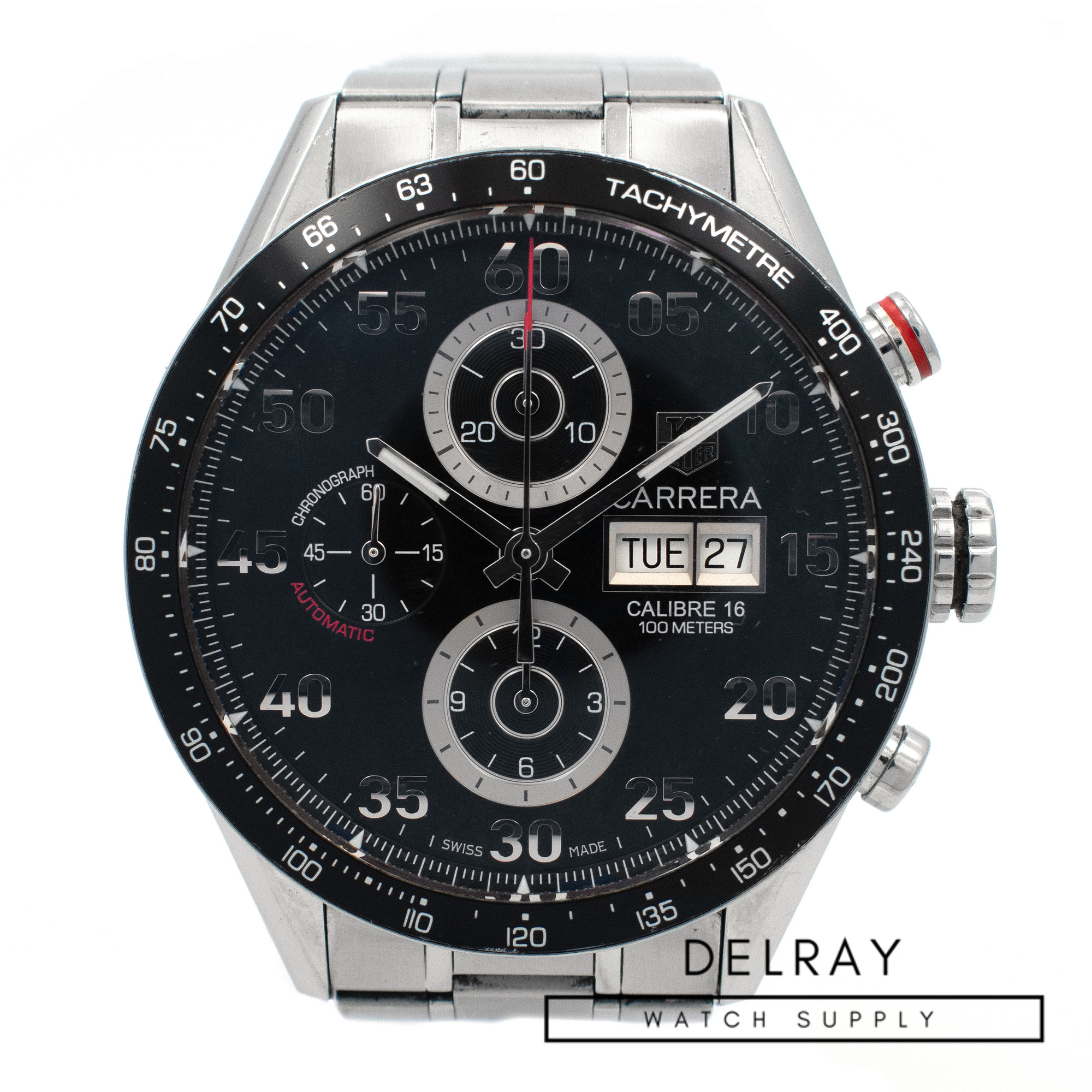 Tag Heuer Carrera Chronograph Black Dial