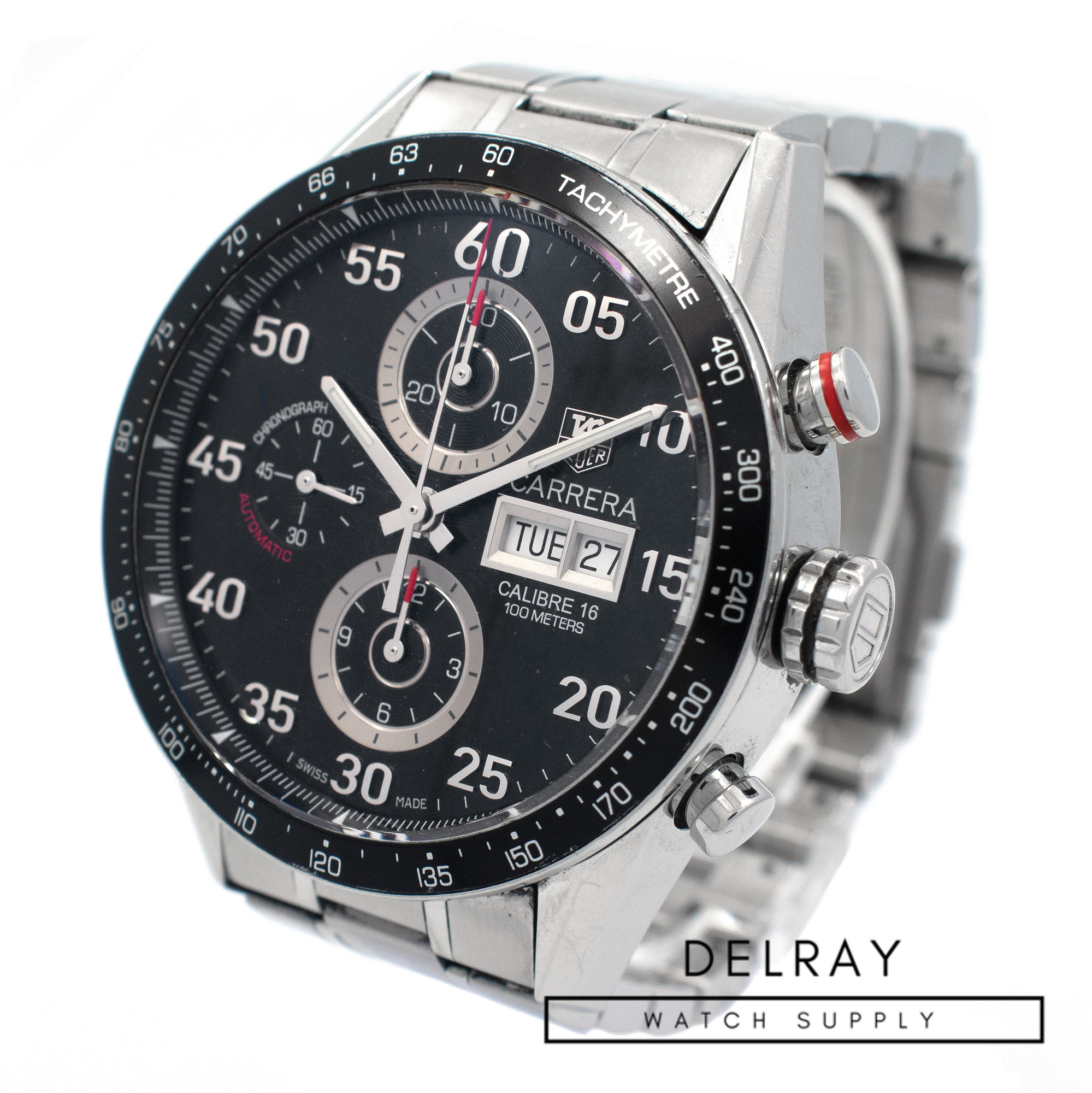 Tag Heuer Carrera Chronograph Black Dial