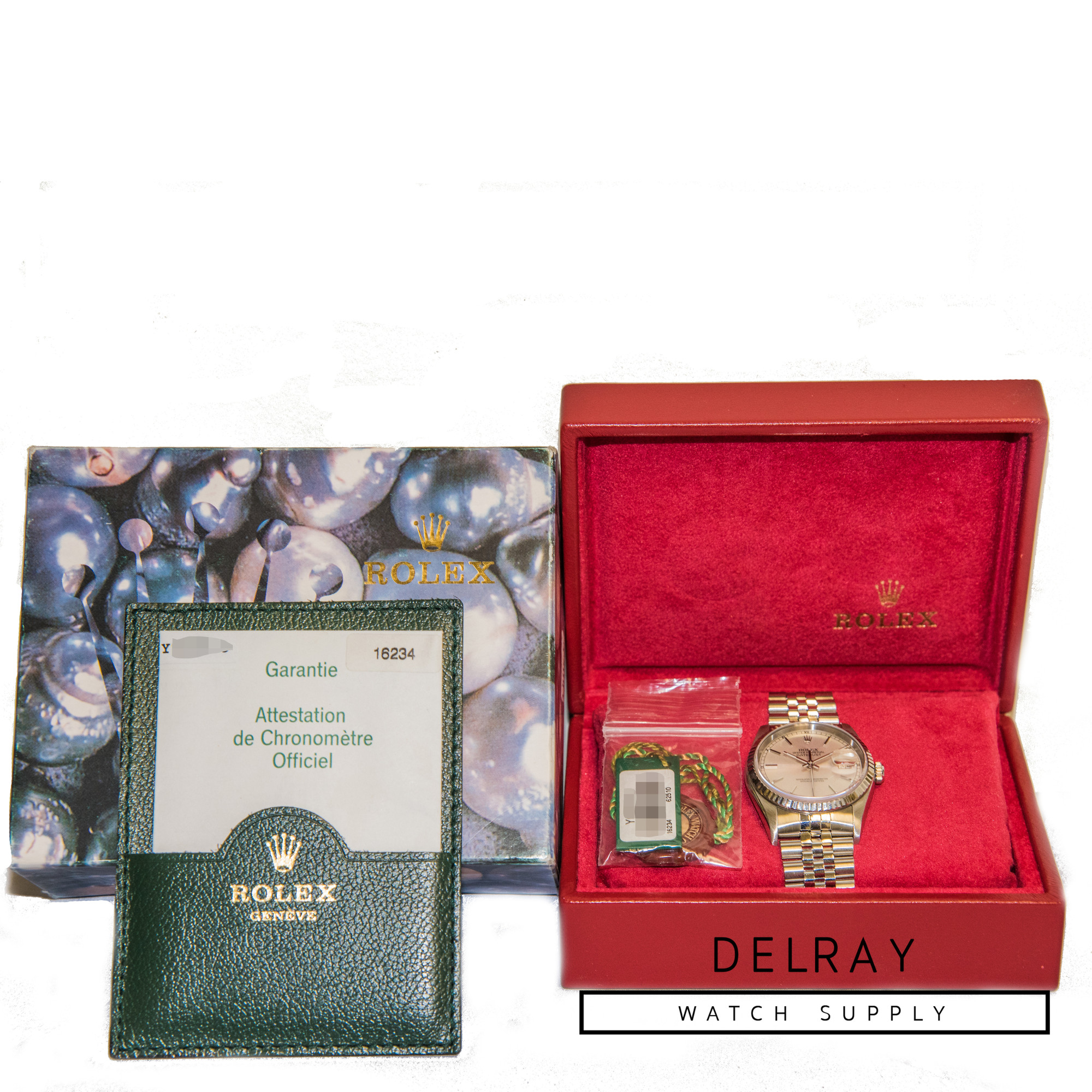 Rolex Datejust 16234 *Y Serial Box and Papers*