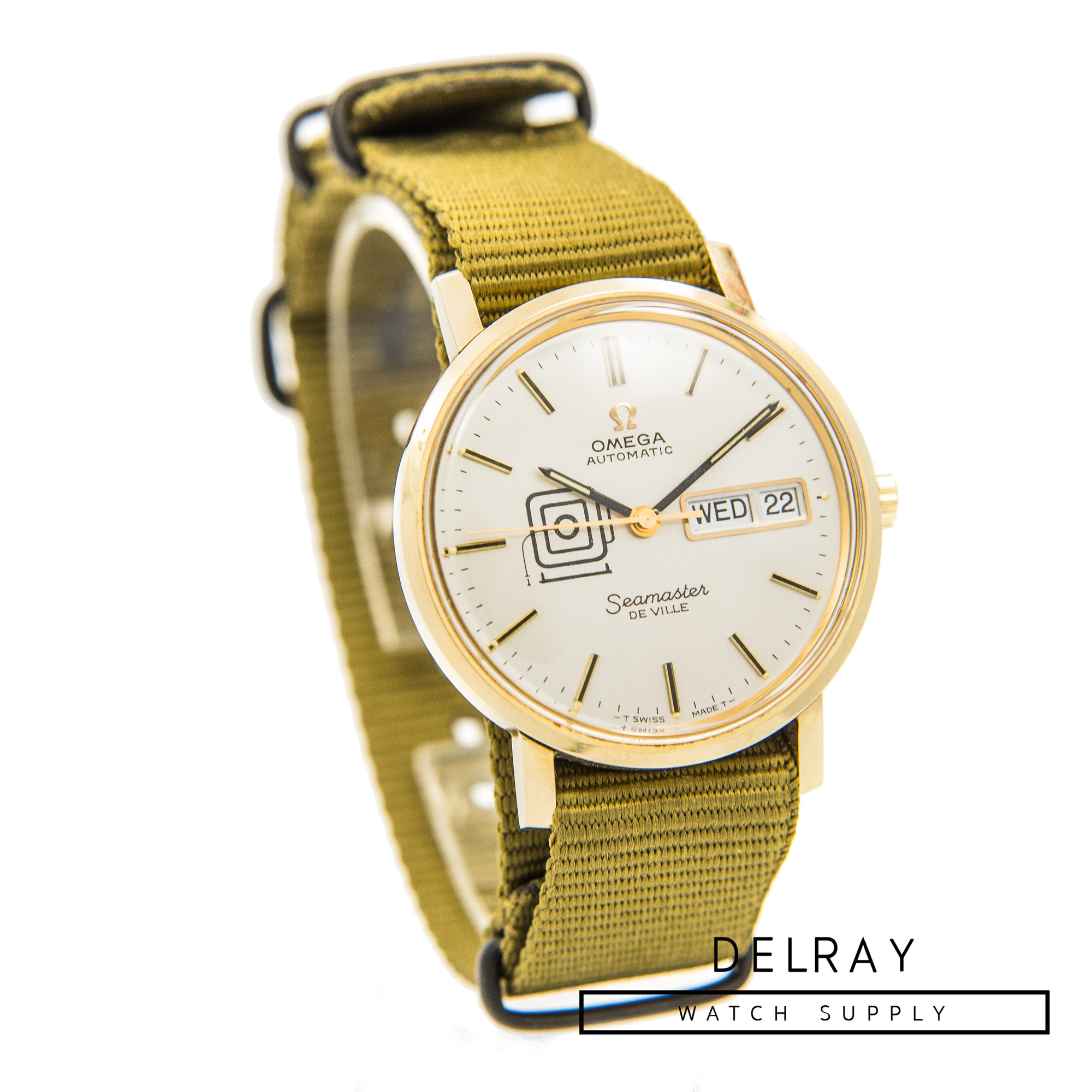 Vintage Omega Seamaster Deville "Daily News" Anniversary Watch