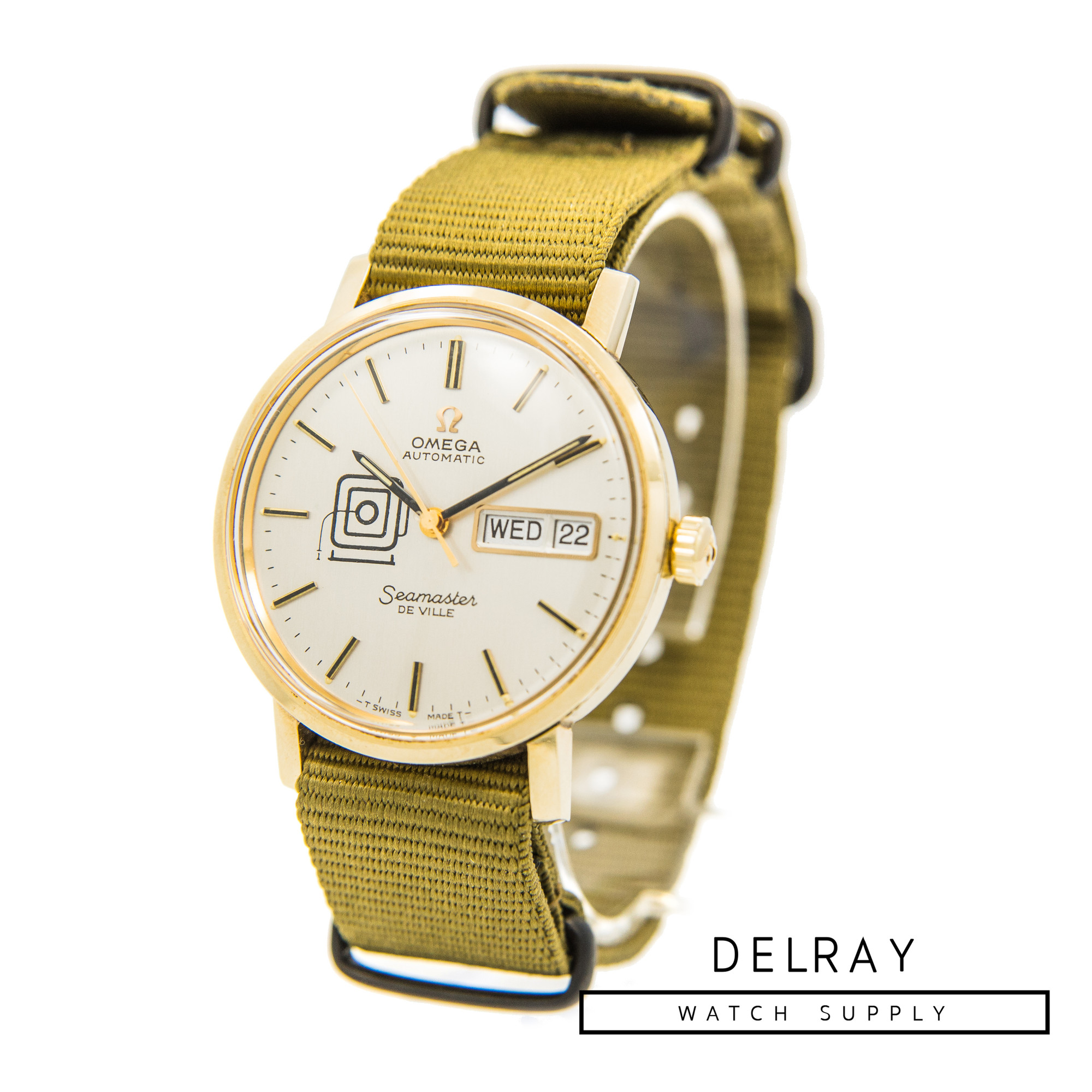 Vintage Omega Seamaster Deville "Daily News" Anniversary Watch