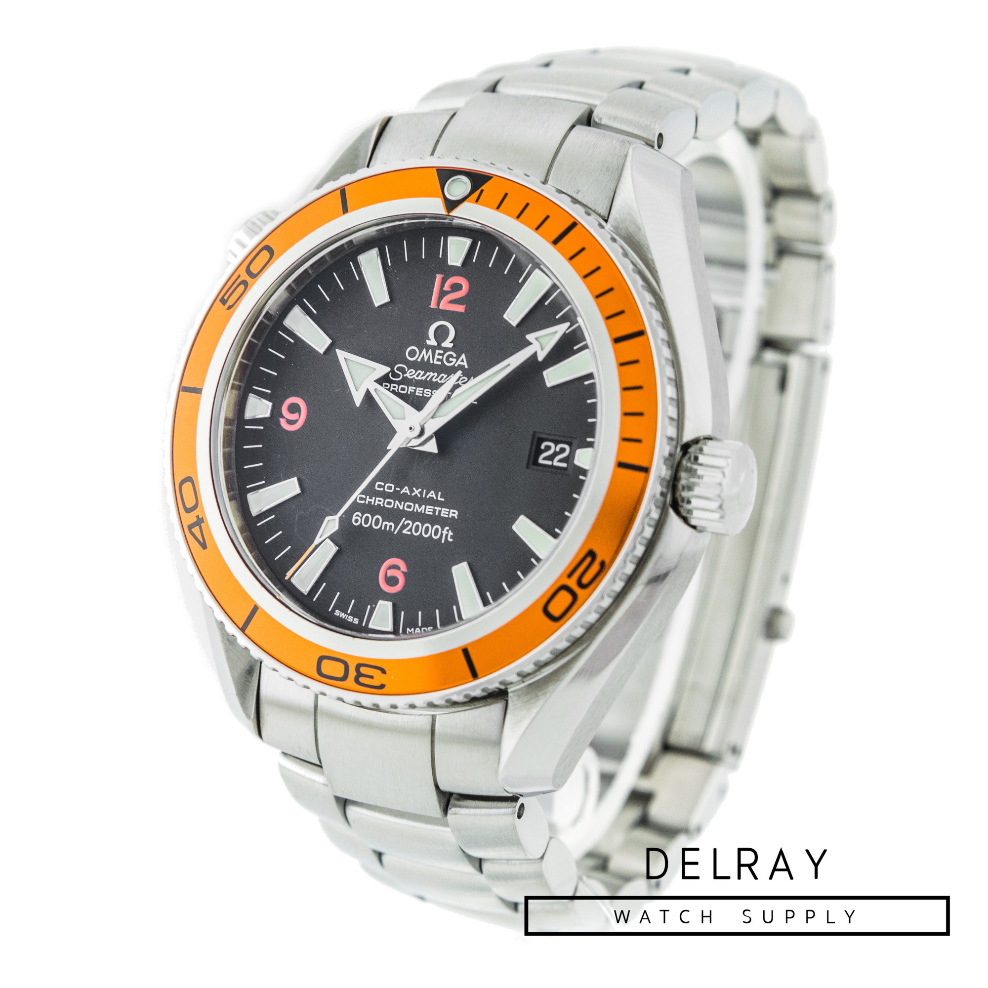 Omega Seamaster Planet Ocean Orange Bezel