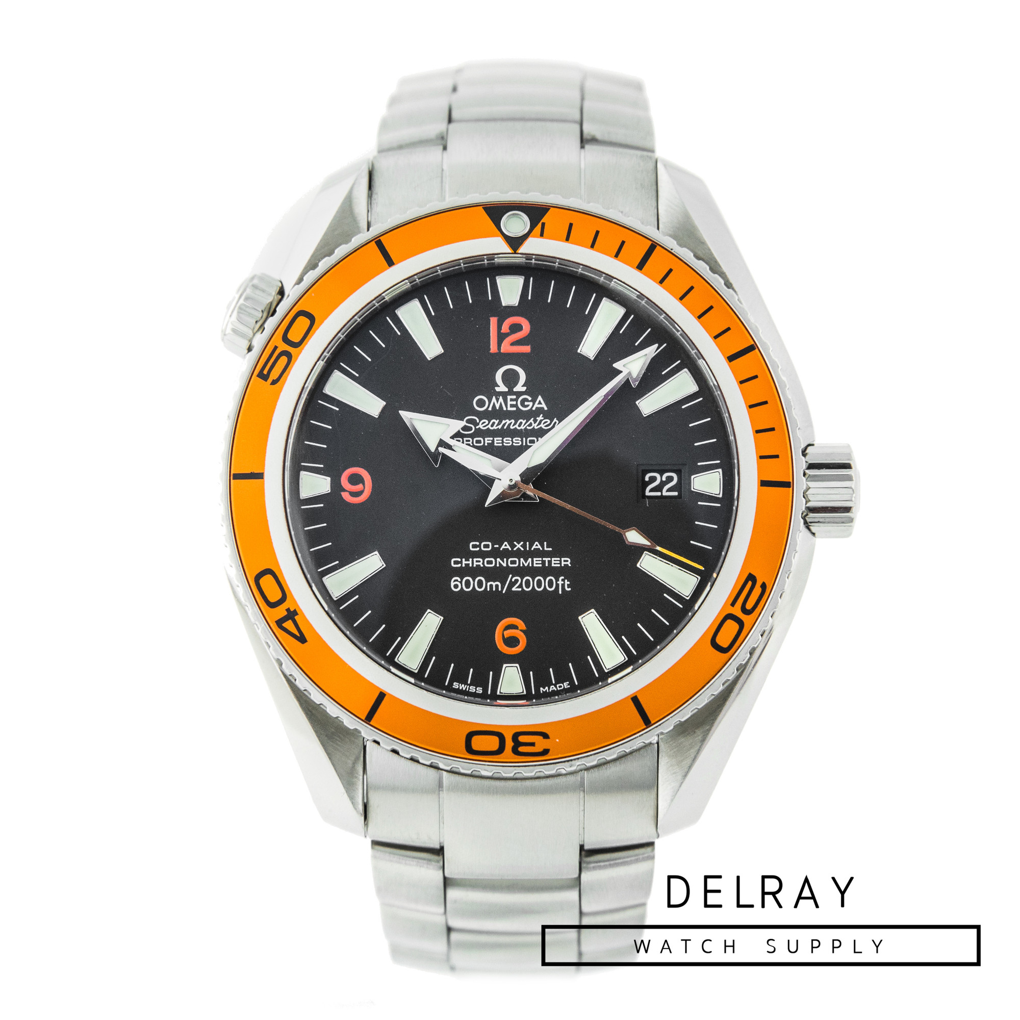 Omega Seamaster Planet Ocean Orange Bezel