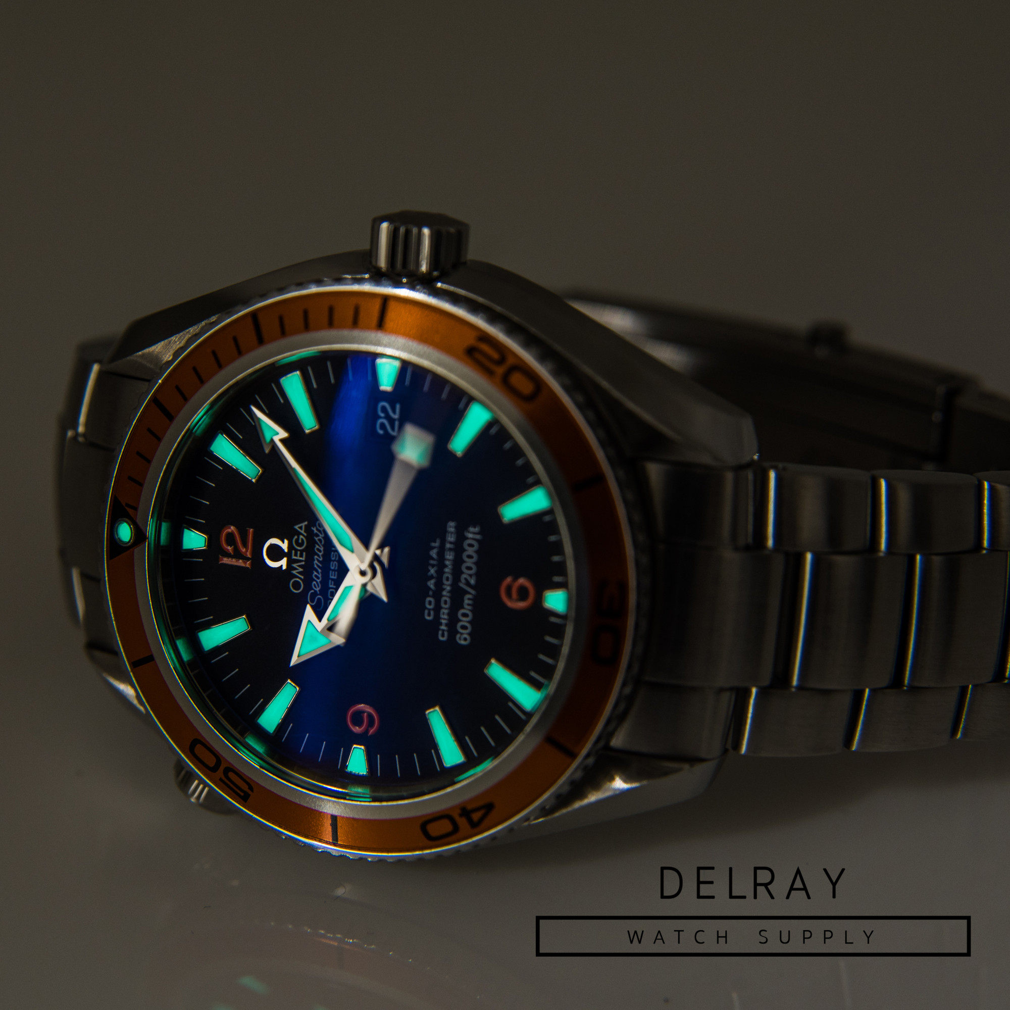 Omega Seamaster Planet Ocean Orange Bezel