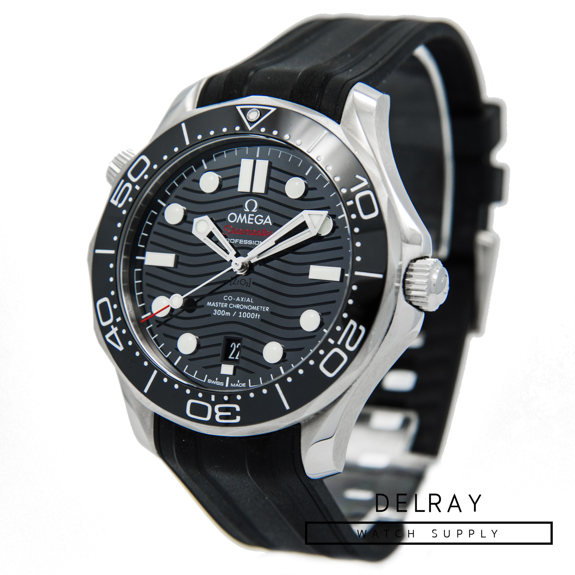 Omega Seamaster Professional Ceramic Wave Black Dial