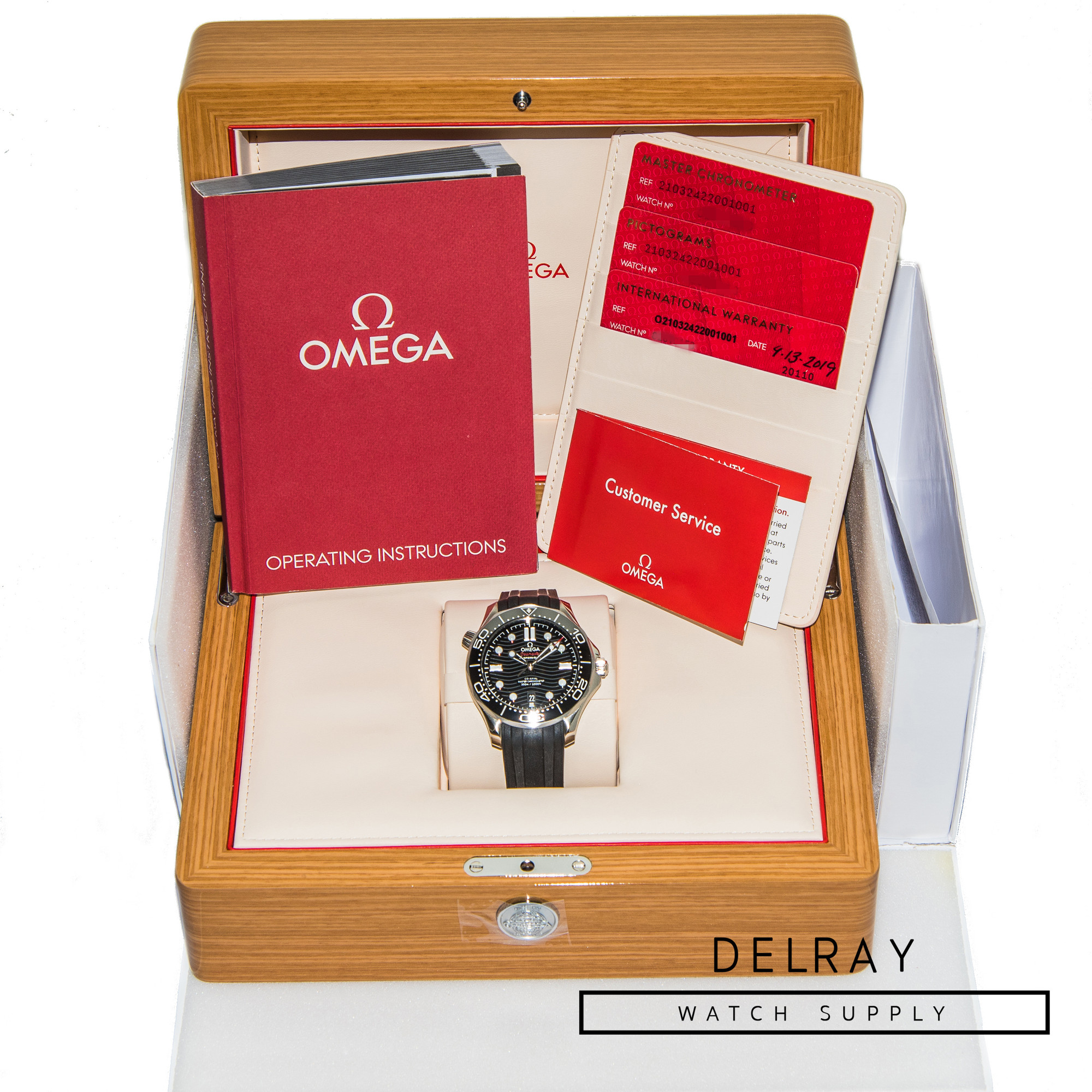 Omega Seamaster Professional Ceramic Wave Black Dial