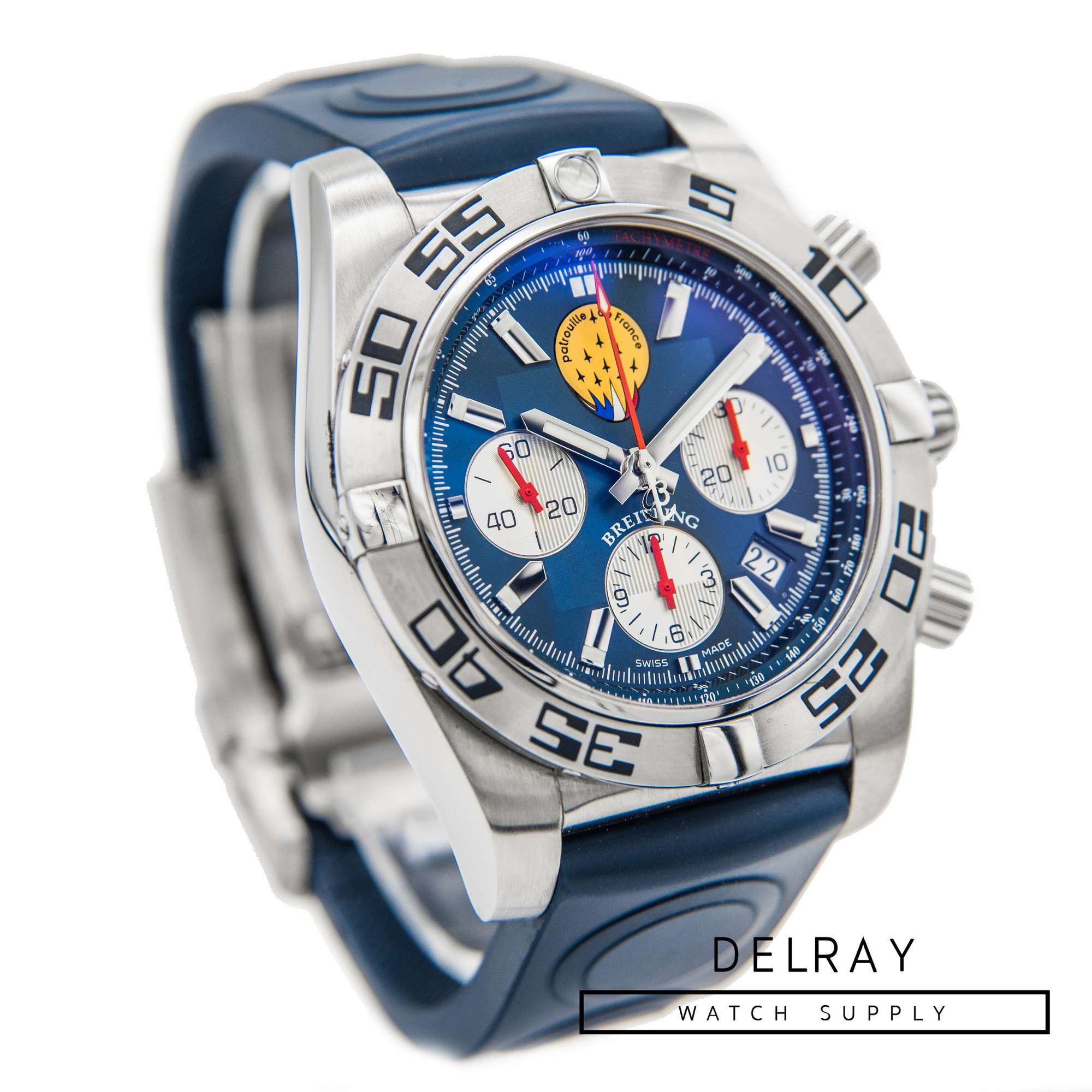 Breitling Chronomat 44 Patrouille de France Blue Dial *Limited Edition*