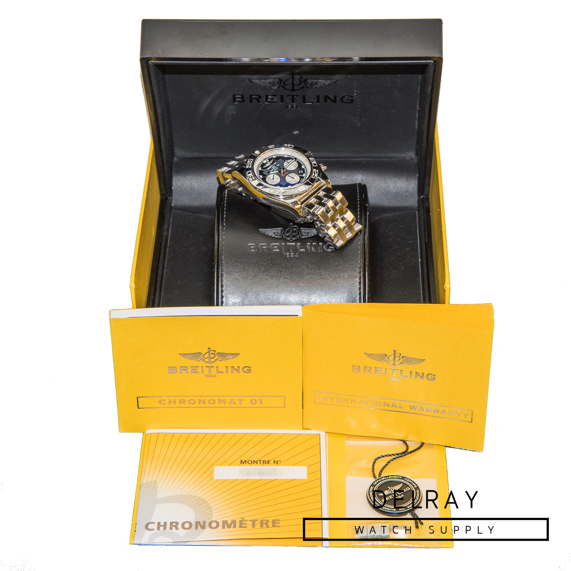 Breitling Chronomat B01 Black Dial