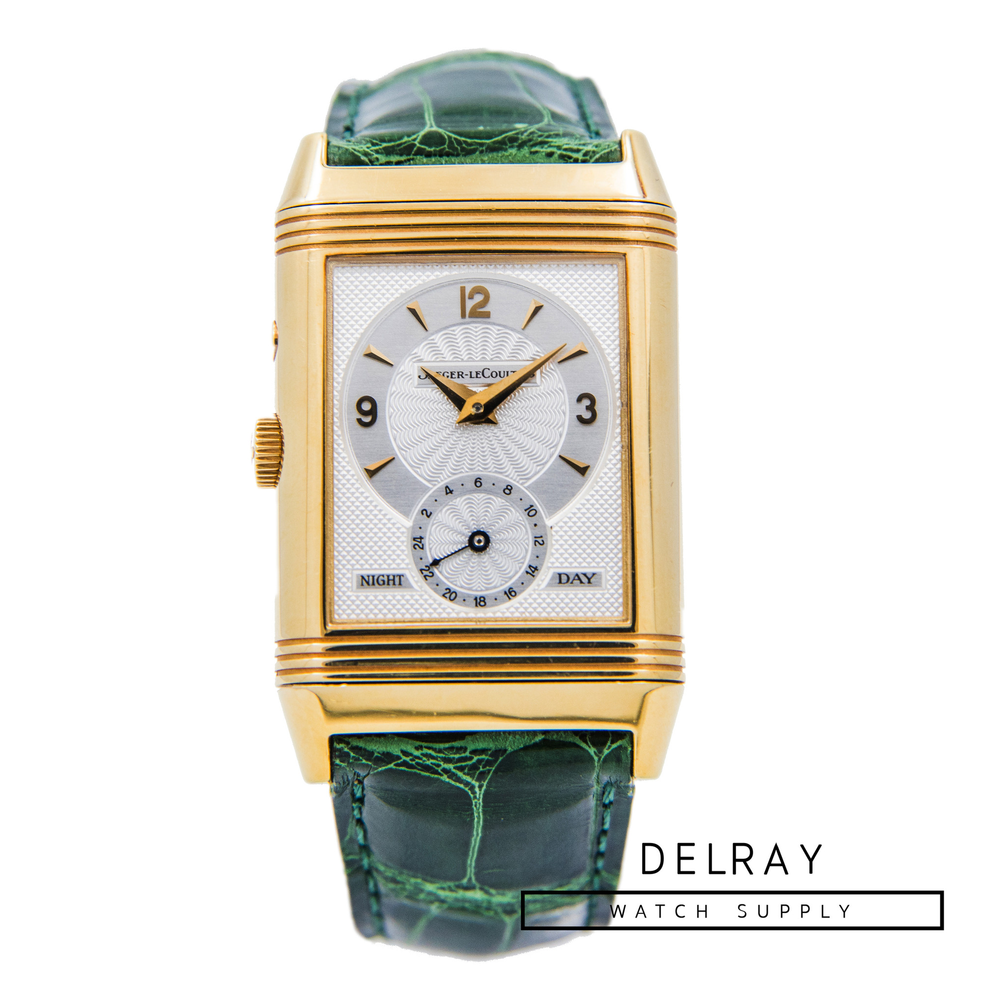 Jaeger Lecoultre Reverso Duoface 18K Yellow Gold