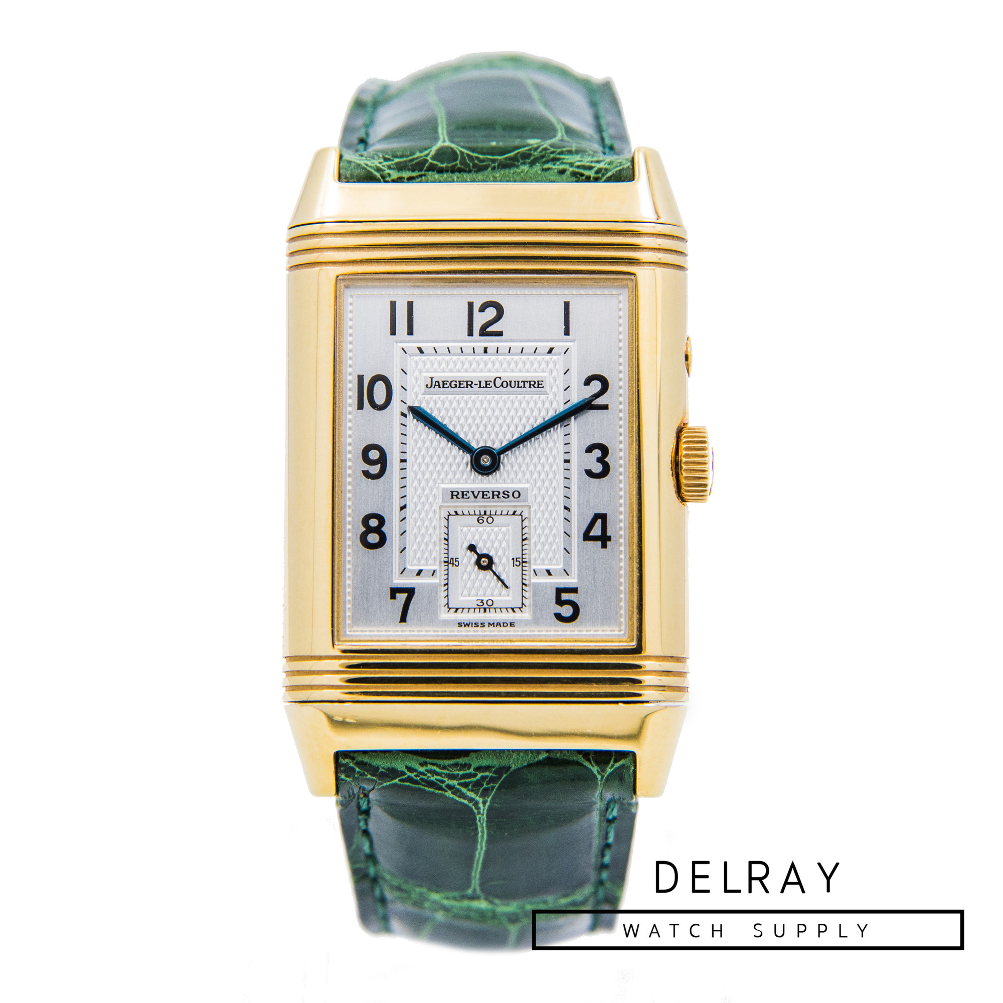 Jaeger Lecoultre Reverso Duoface 18K Yellow Gold