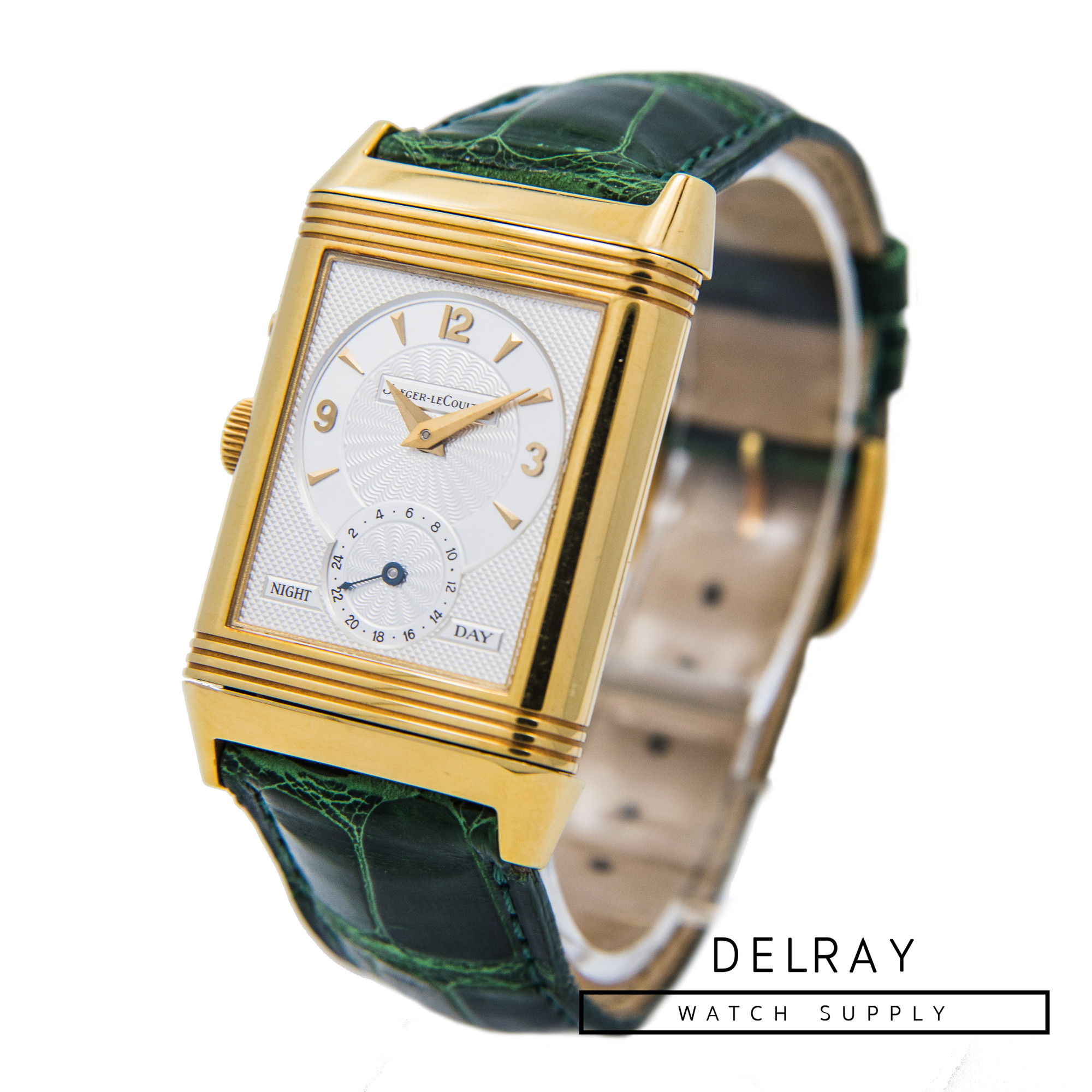 Jaeger Lecoultre Reverso Duoface 18K Yellow Gold