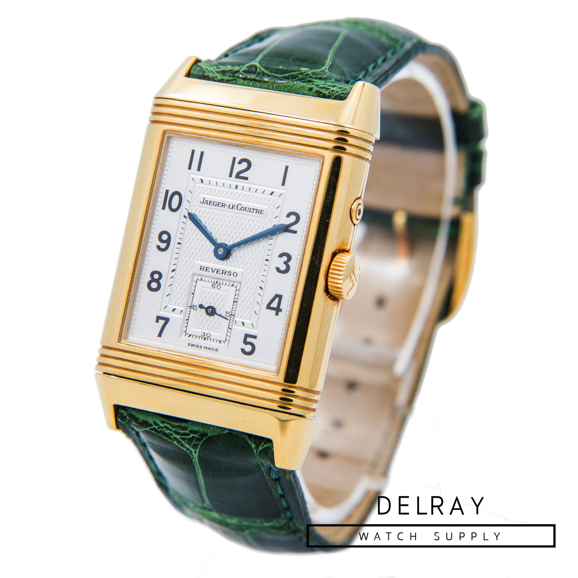 Jaeger Lecoultre Reverso Duoface 18K Yellow Gold