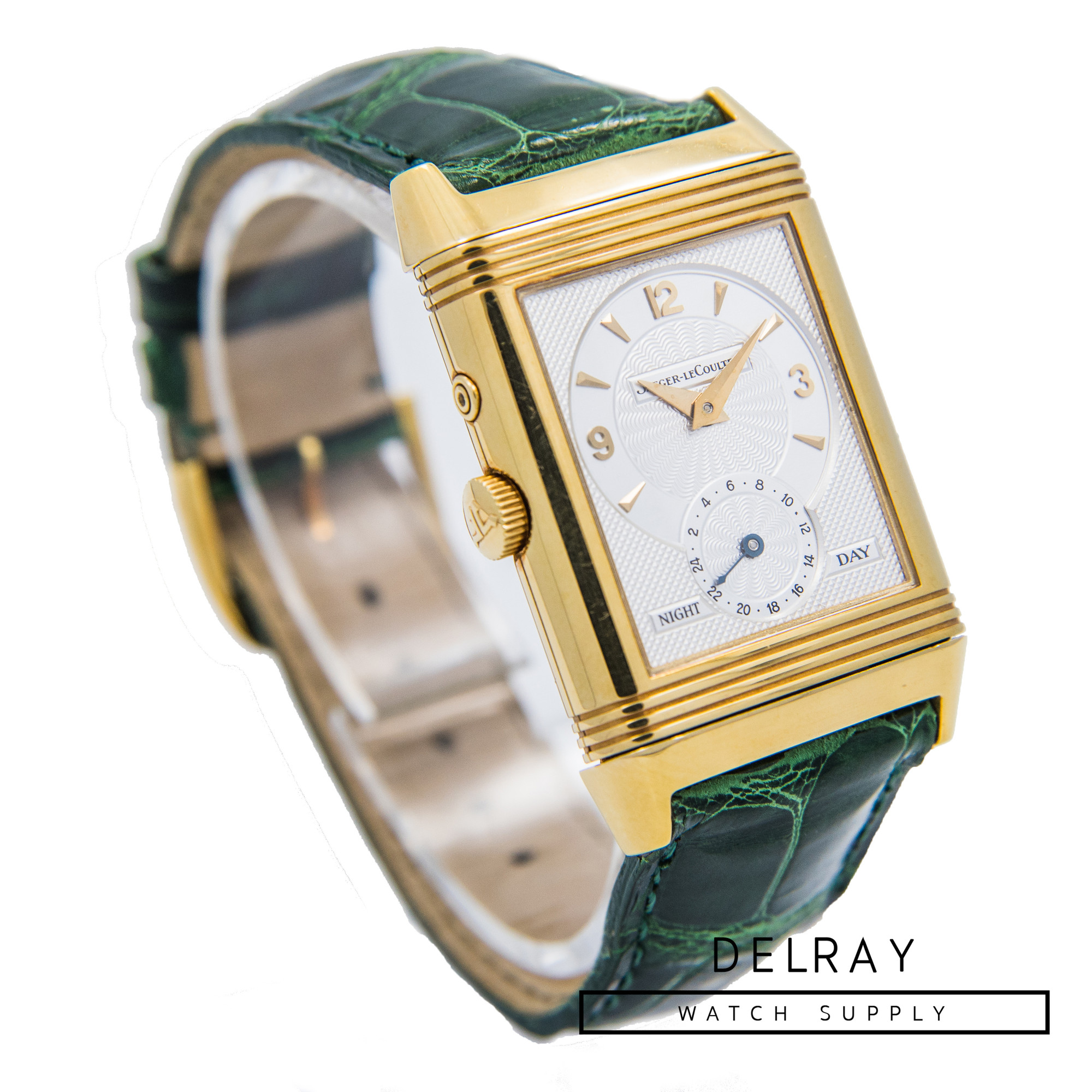 Jaeger Lecoultre Reverso Duoface 18K Yellow Gold