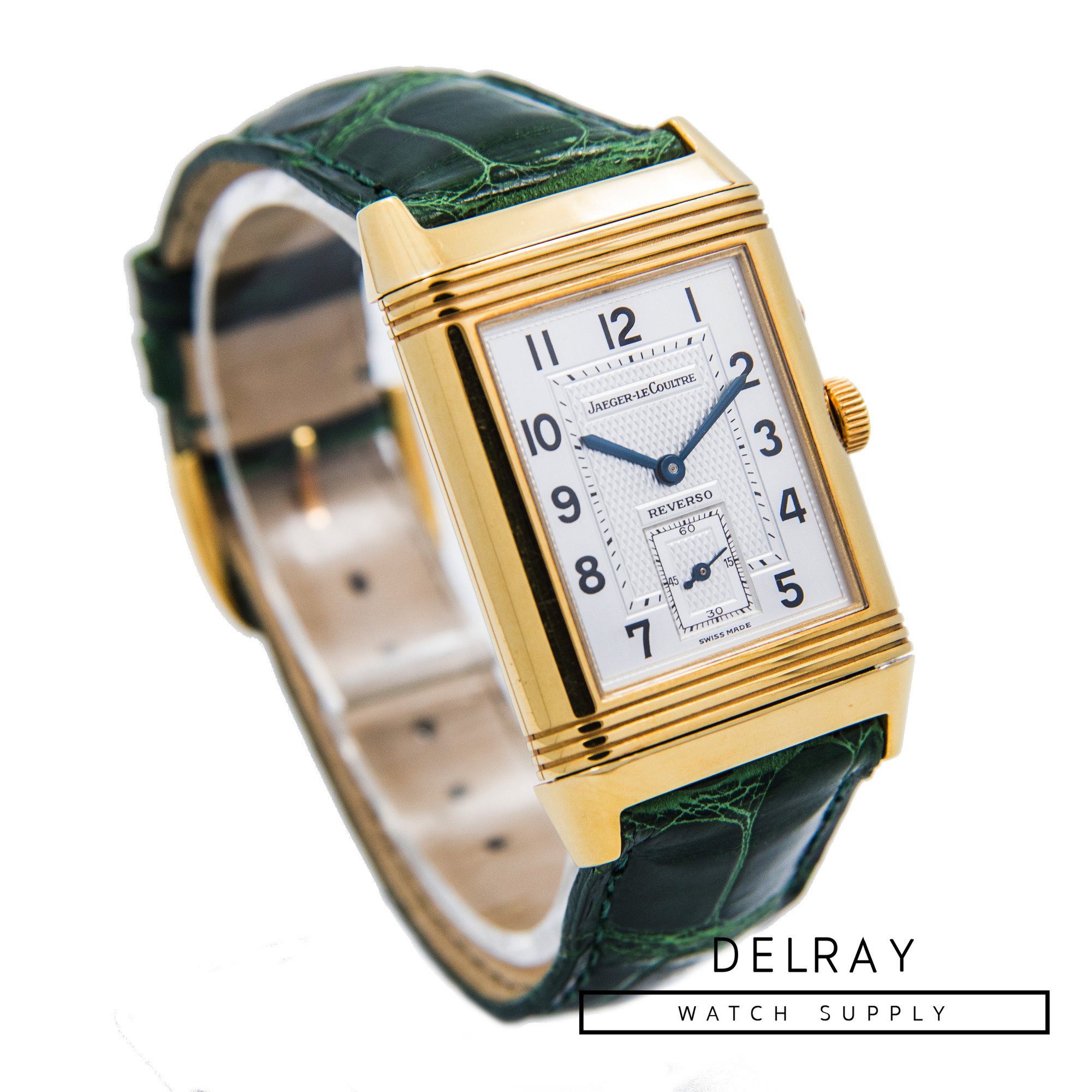 Jaeger Lecoultre Reverso Duoface 18K Yellow Gold