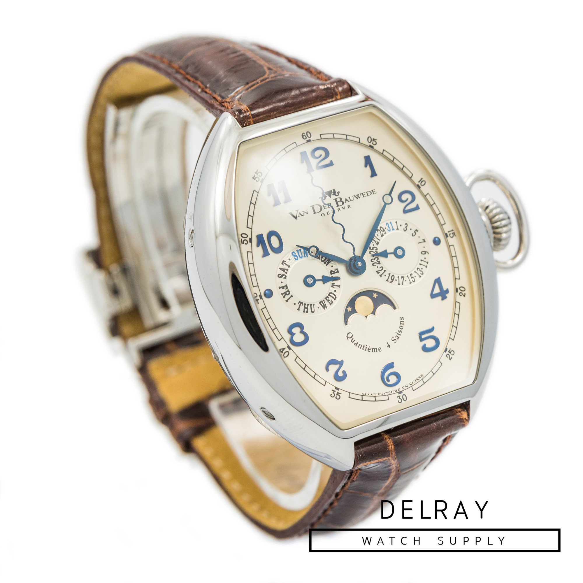 Van Der Bauwede 4 Seasons Calendar Moonphase *UNWORN*