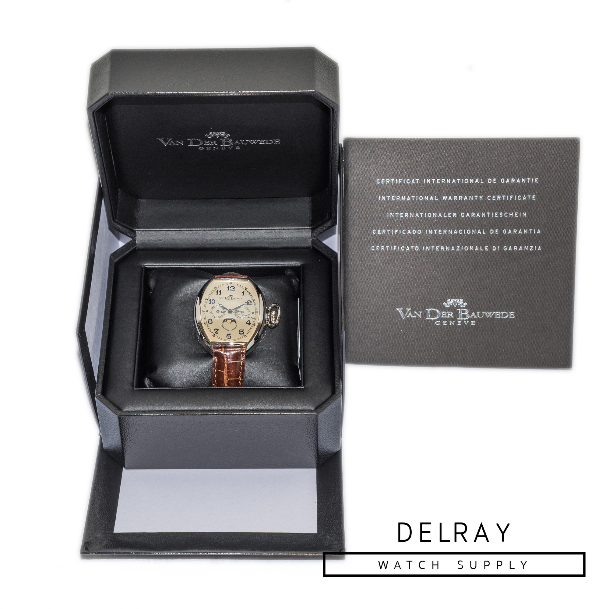 Van Der Bauwede 4 Seasons Calendar Moonphase *UNWORN*