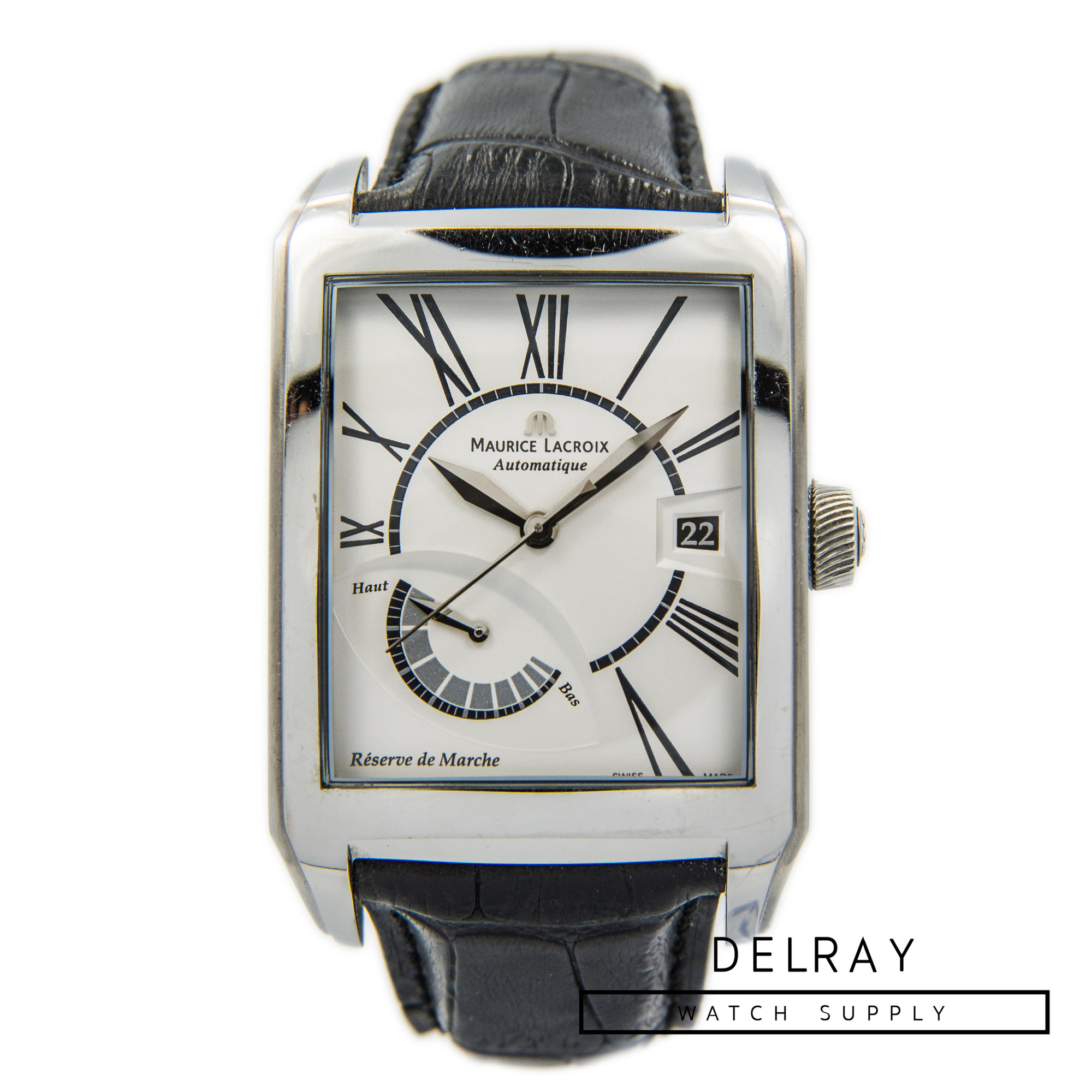 Maurice Lacroix Pontos Rectangulaire Reserve de Marche