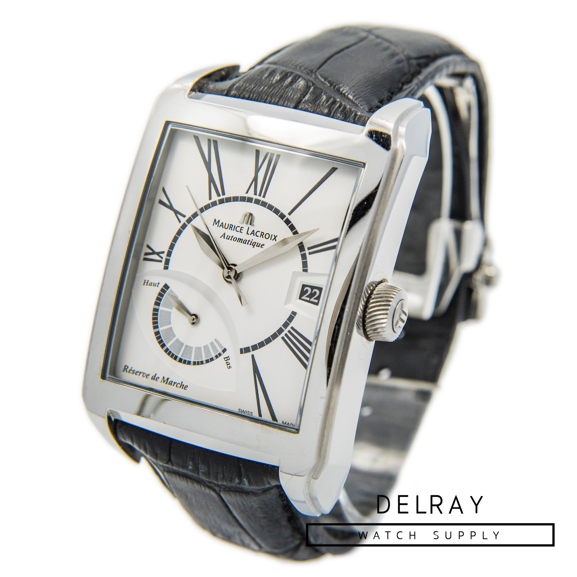 Maurice Lacroix Pontos Rectangulaire Reserve de Marche