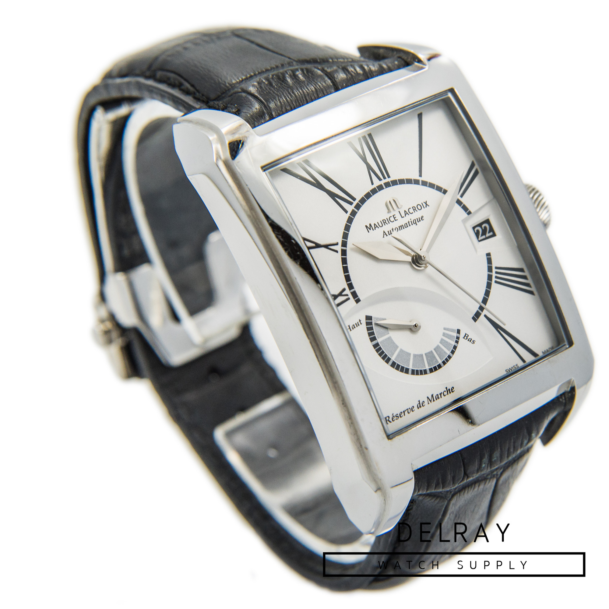 Maurice Lacroix Pontos Rectangulaire Reserve de Marche
