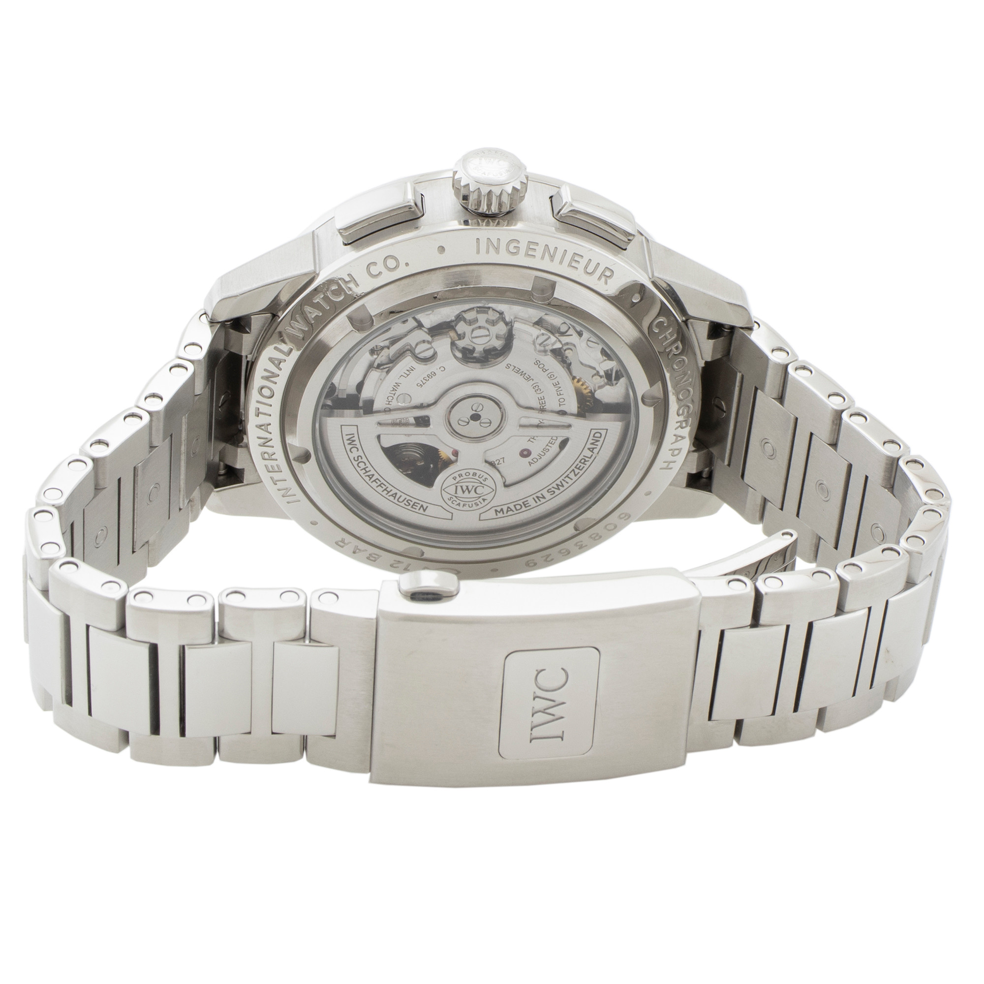 IWC Ingenieur Chronograph White Dial