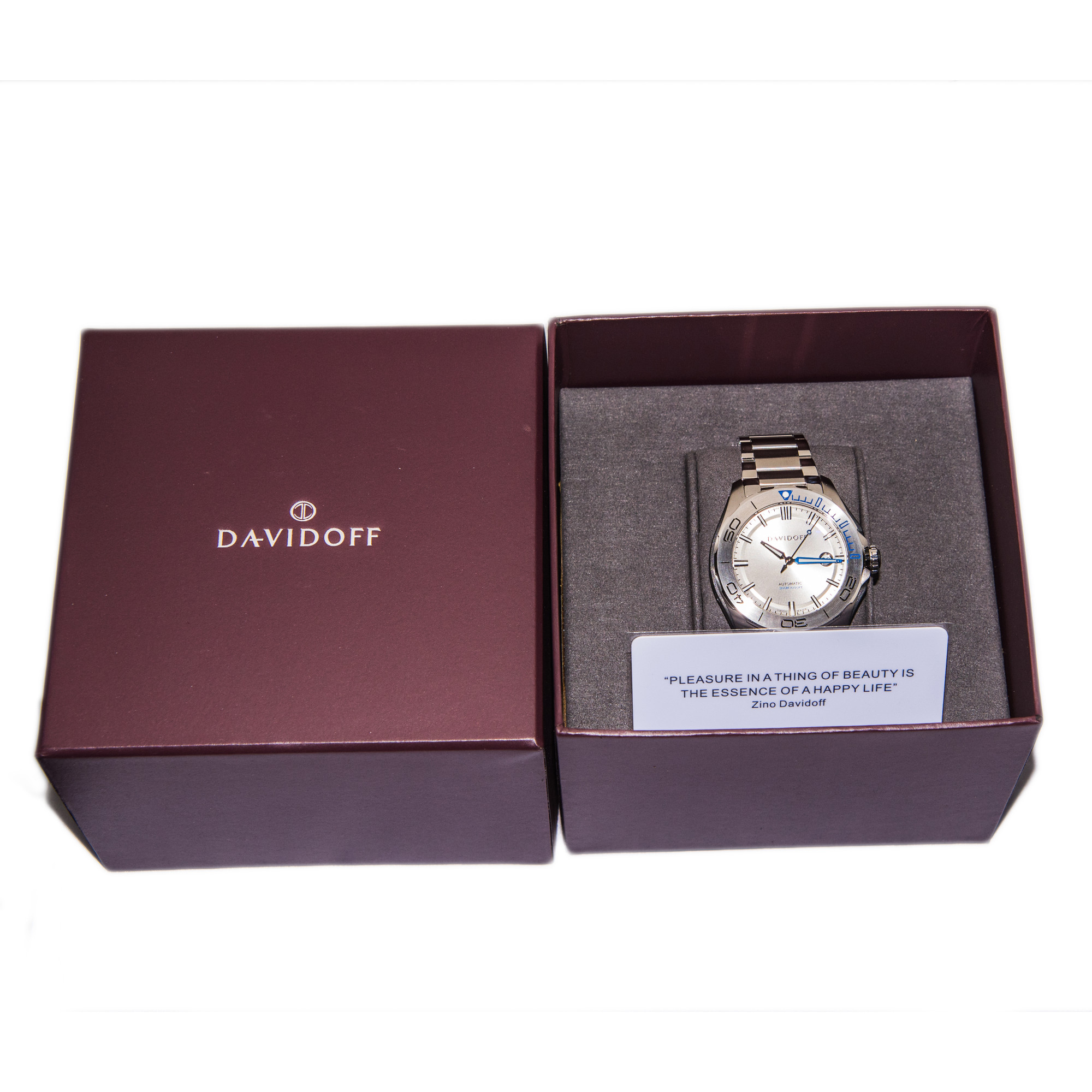 Davidoff Velocity Diver Silver Dial *UNWORN*