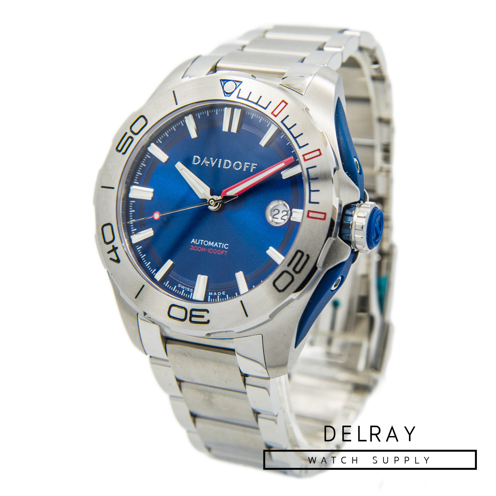 Davidoff Velocity Diver Blue Dial *UNWORN*