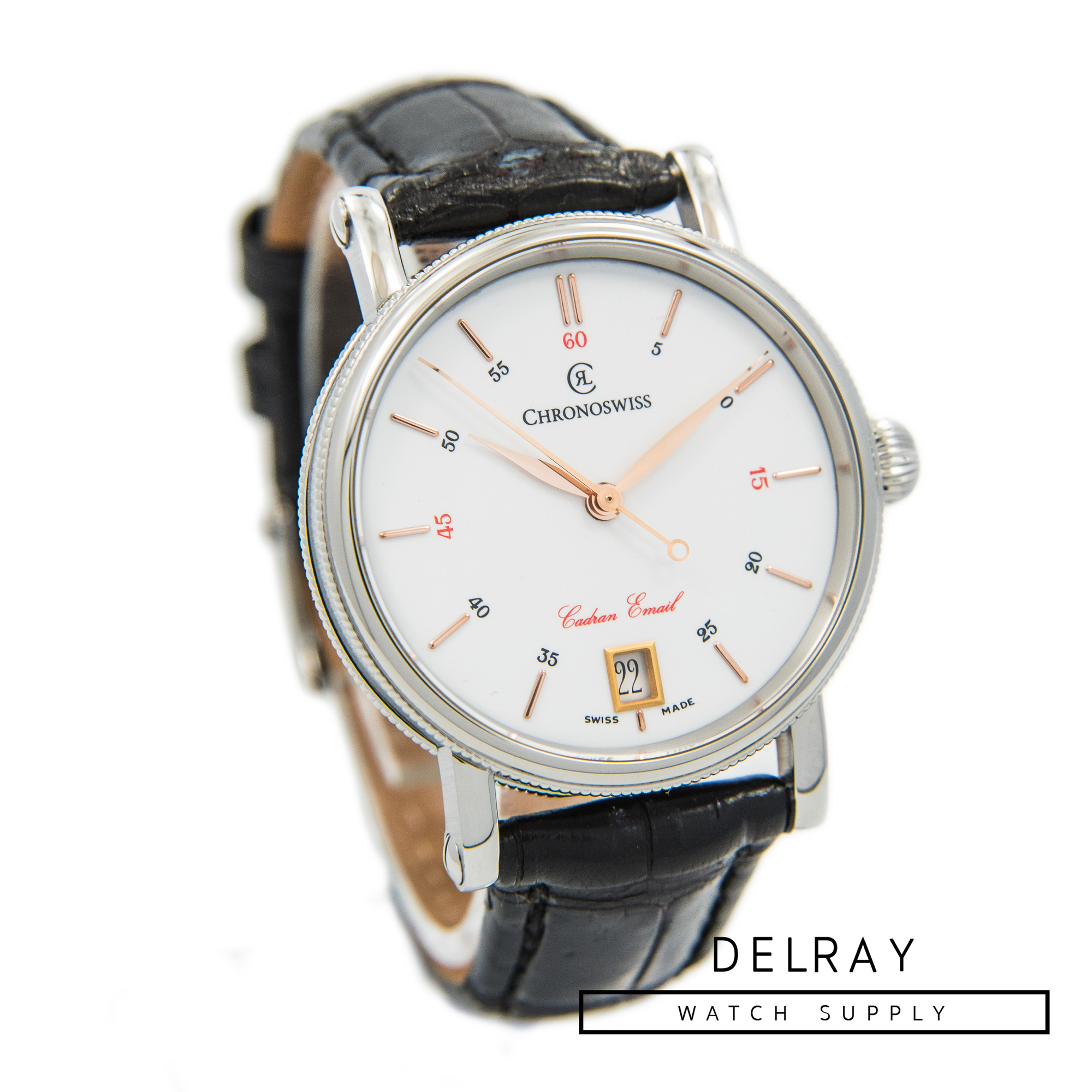 Chronoswiss Sirius Artist White Enamel Dial *UNWORN*