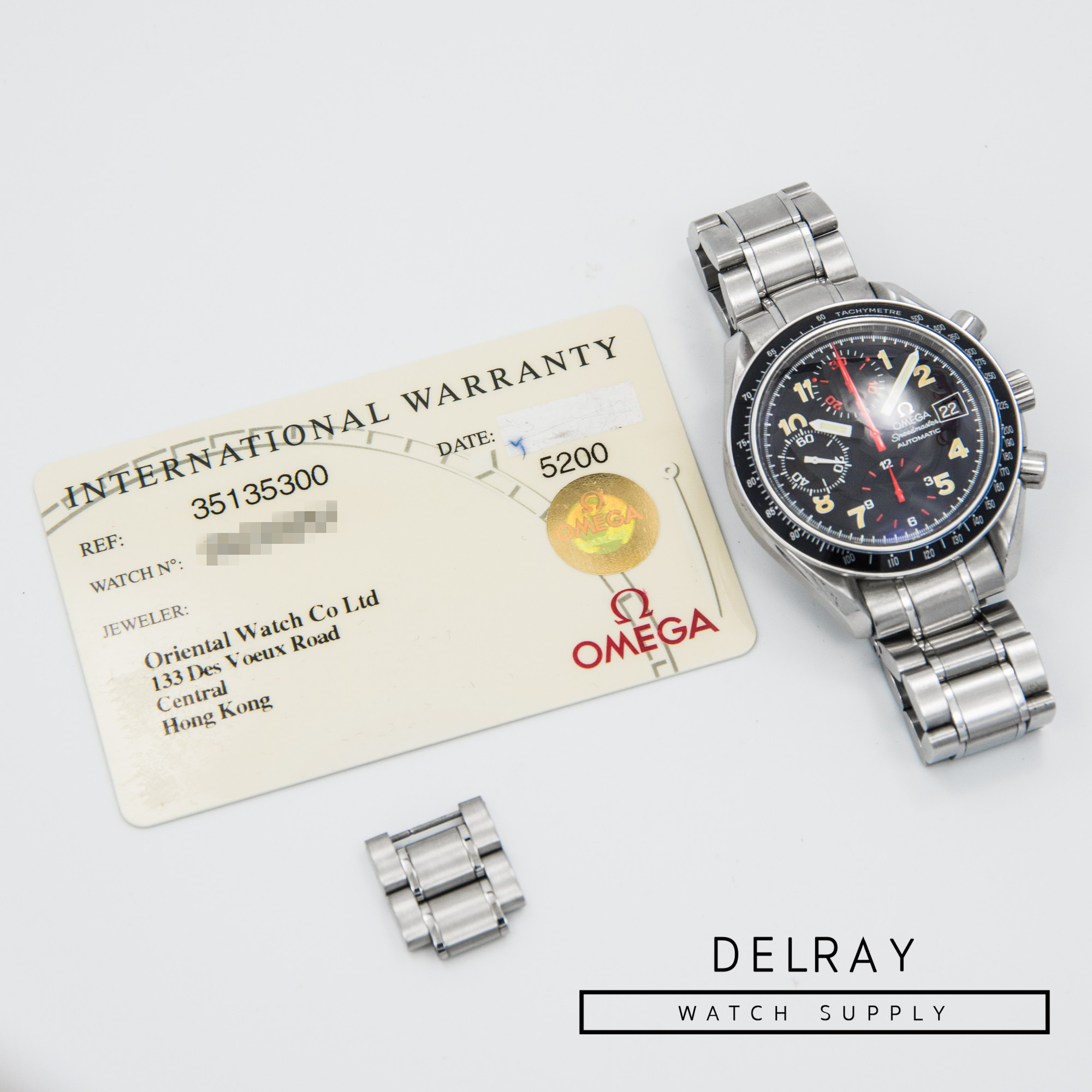 Omega Speedmaster Date Black Dial