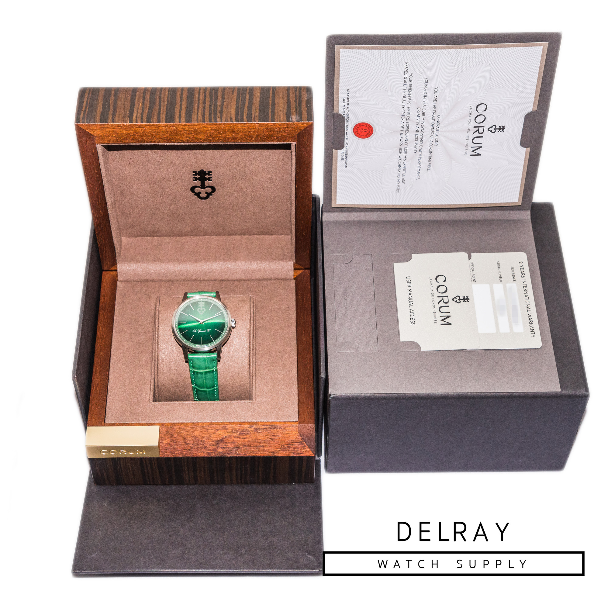 Corum Le Grand Vie Green Dial *UNWORN*
