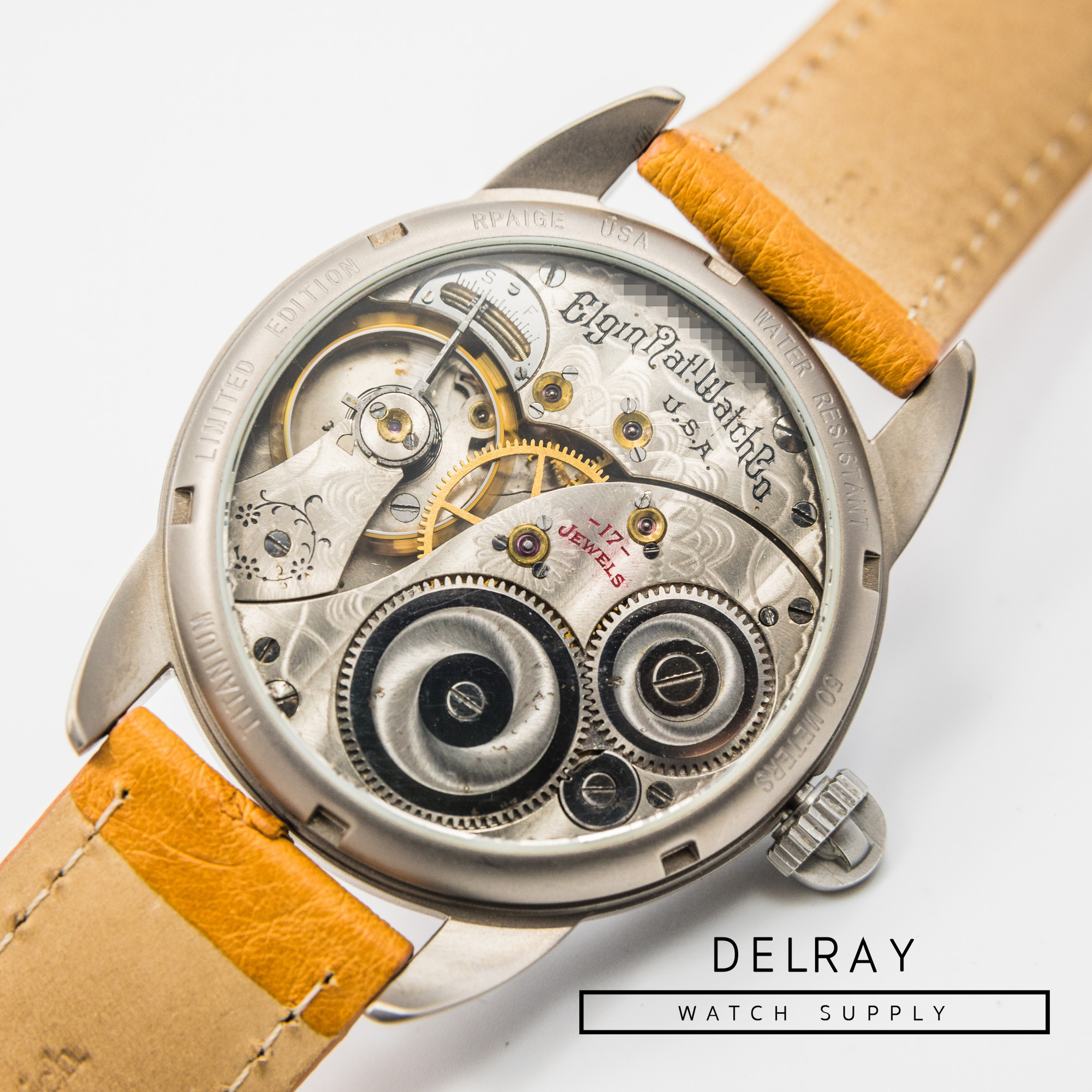 Richard Paige Wrocket Titanium Salmon Dial *Rare*