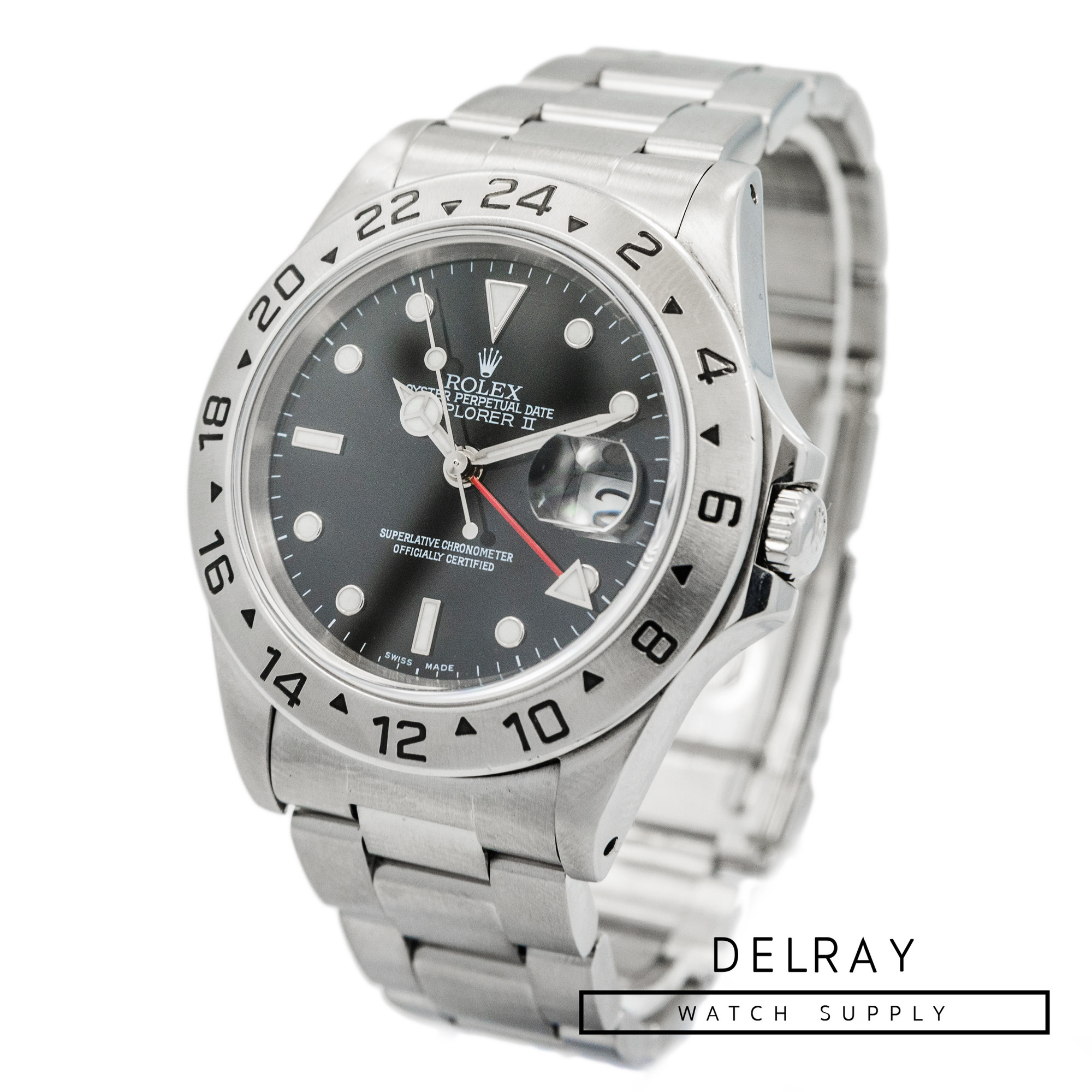 Rolex Explorer II 16570 Black Dial