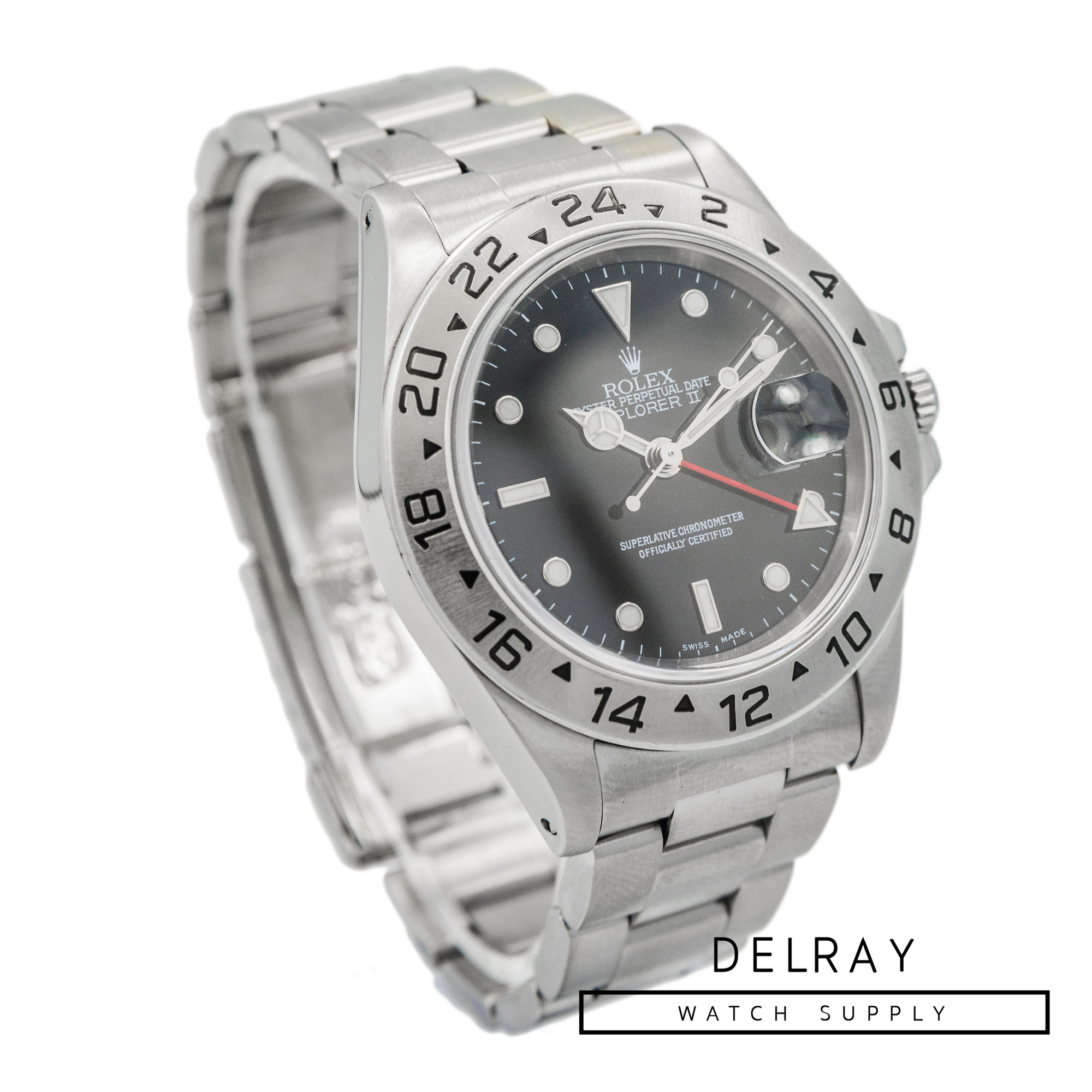 Rolex Explorer II 16570 Black Dial