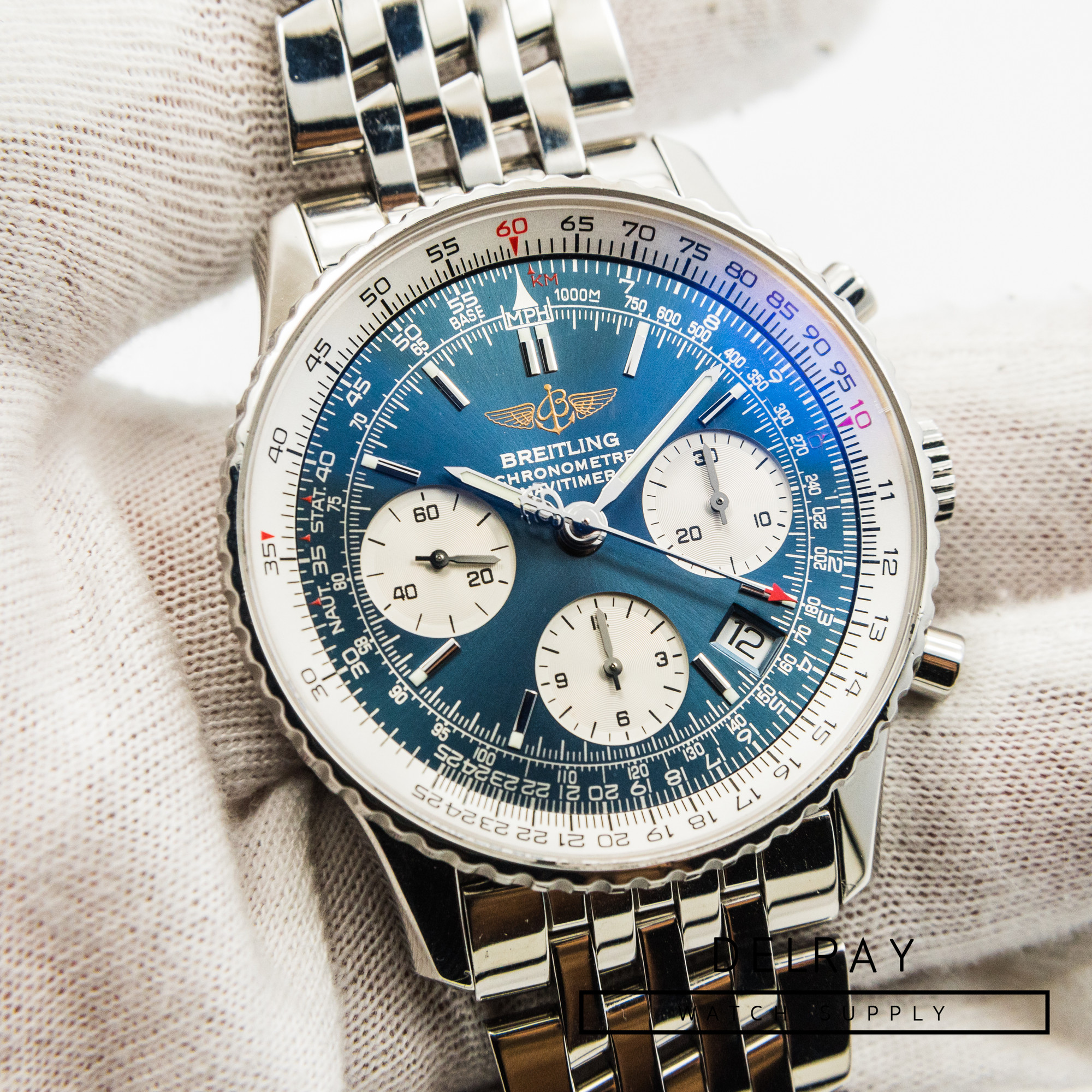 Breitling Navitimer Blue Dial