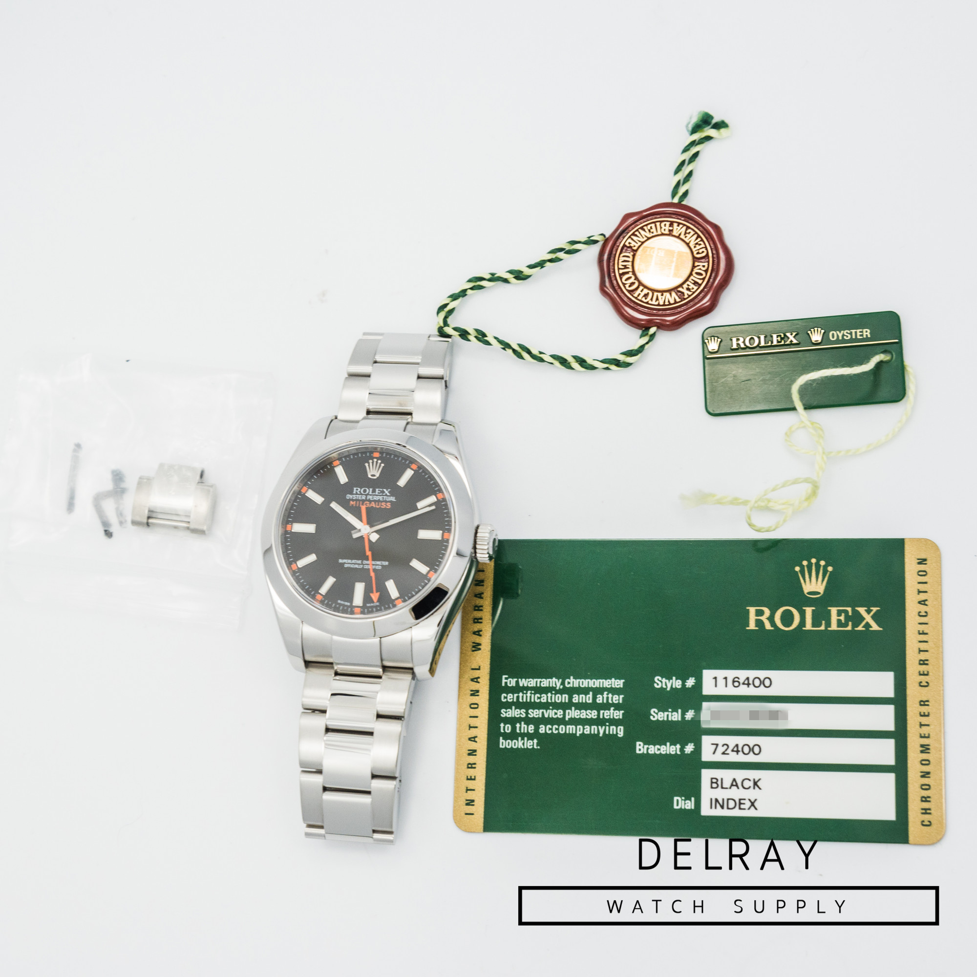 Rolex Milgauss Black 116400