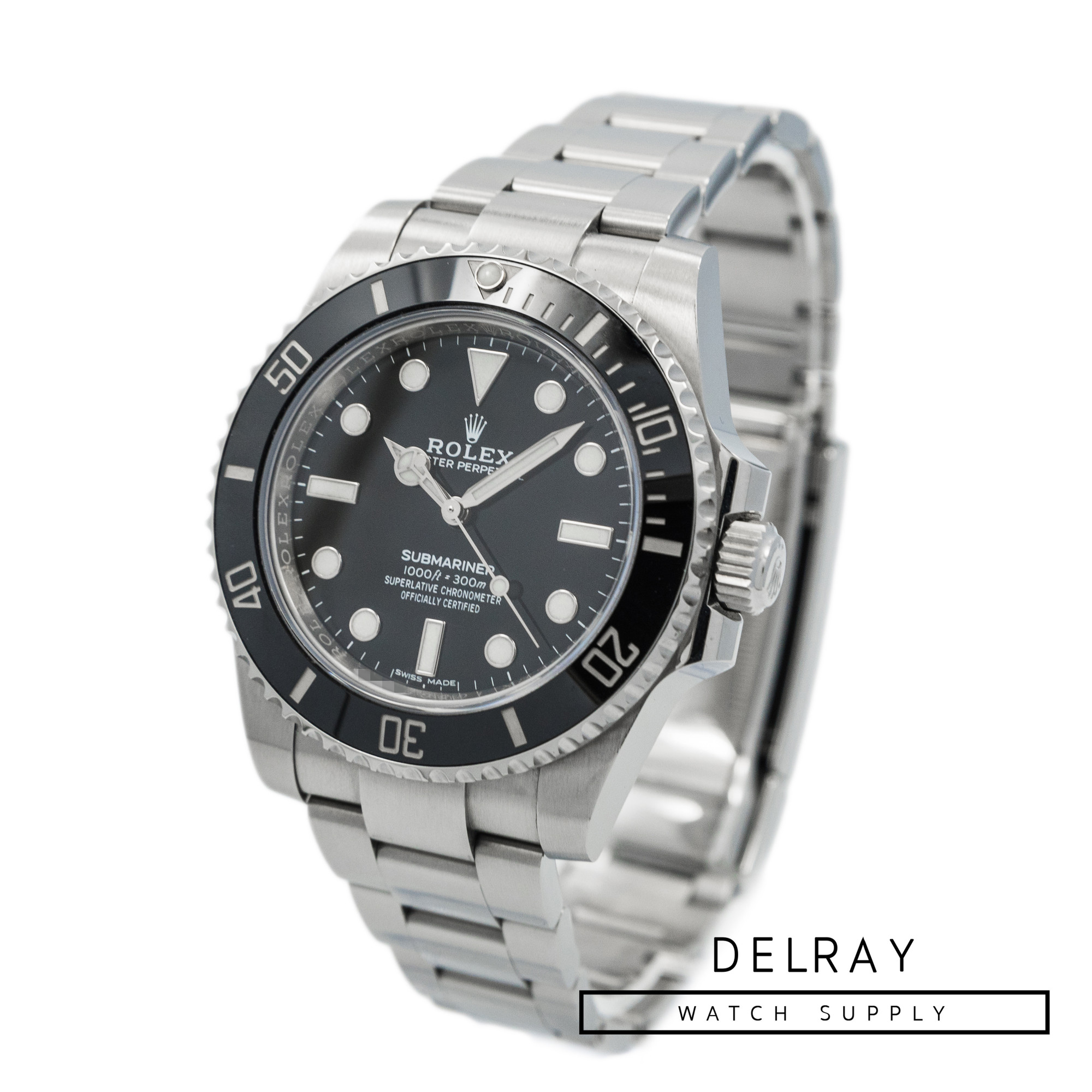 Rolex Submariner No Date 114060 *2018 Box and Papers*