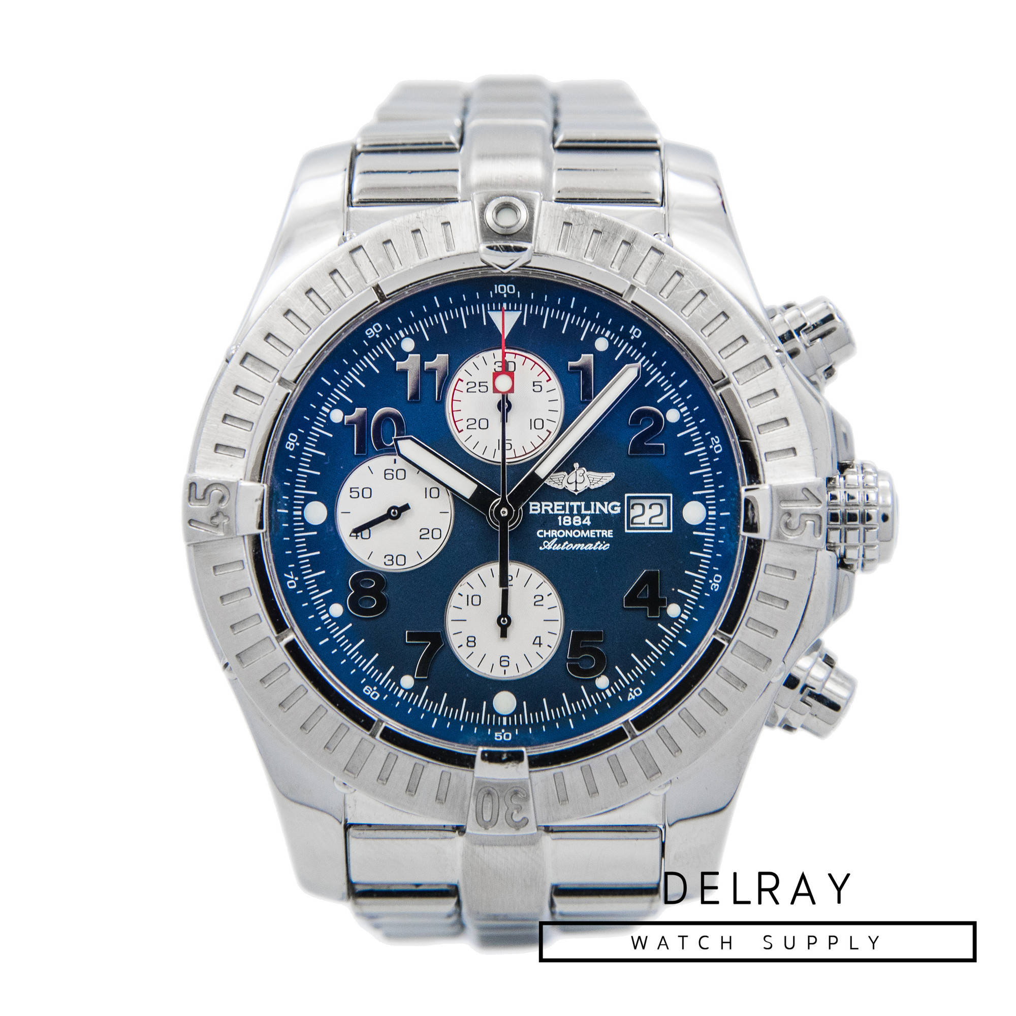Breitling Super Avenger Blue Dial