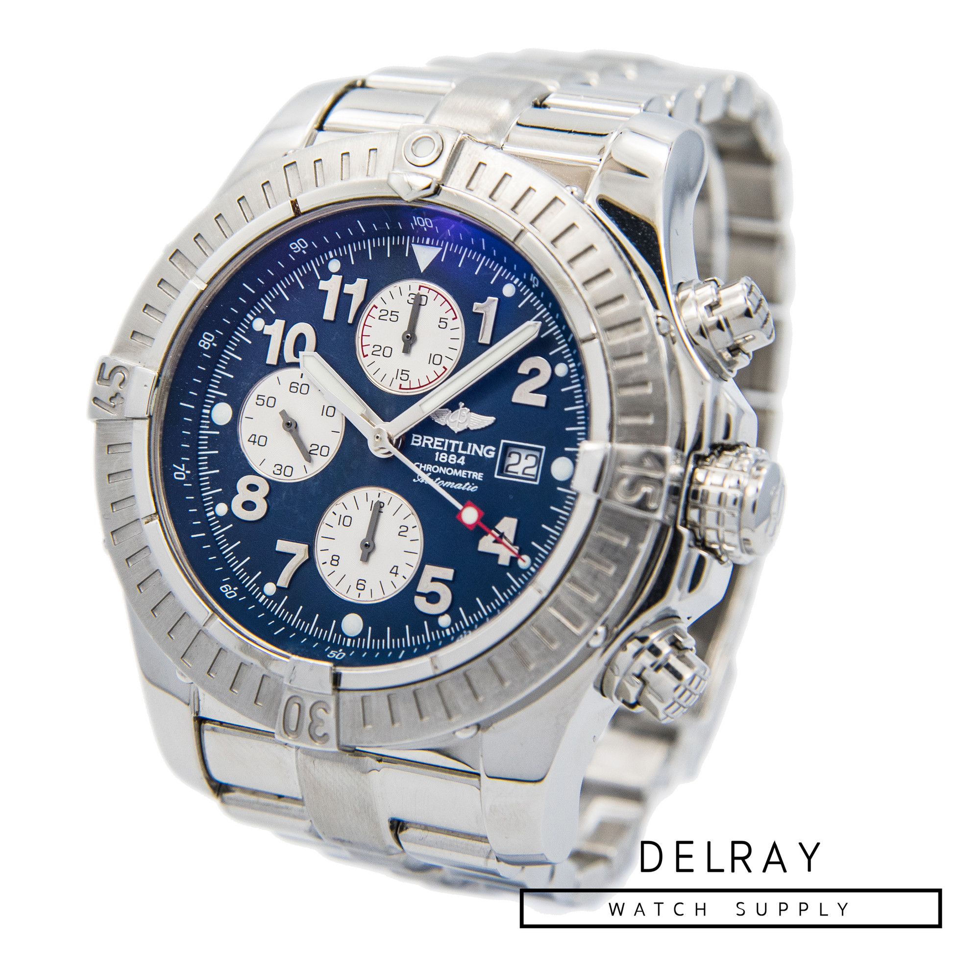 Breitling Super Avenger Blue Dial