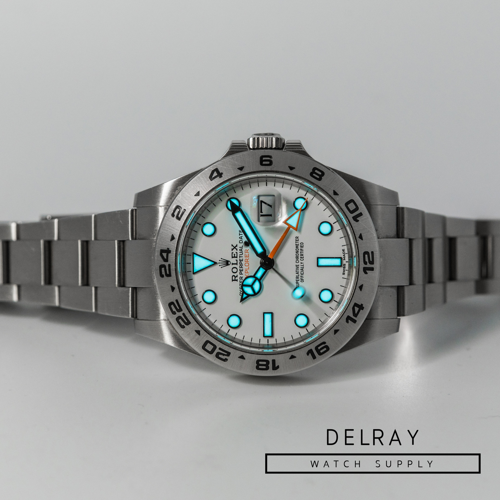 Rolex Explorer II 216570 Polar Dial *2018 Box and Papers*