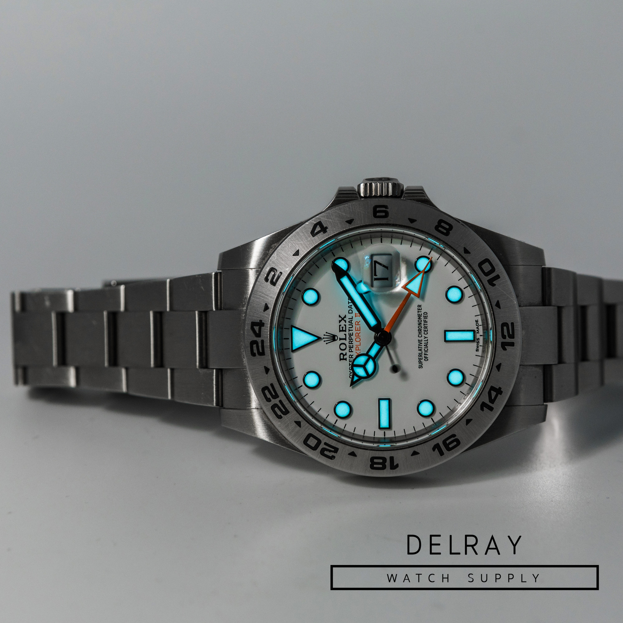 Rolex Explorer II 216570 Polar Dial *2018 Box and Papers*