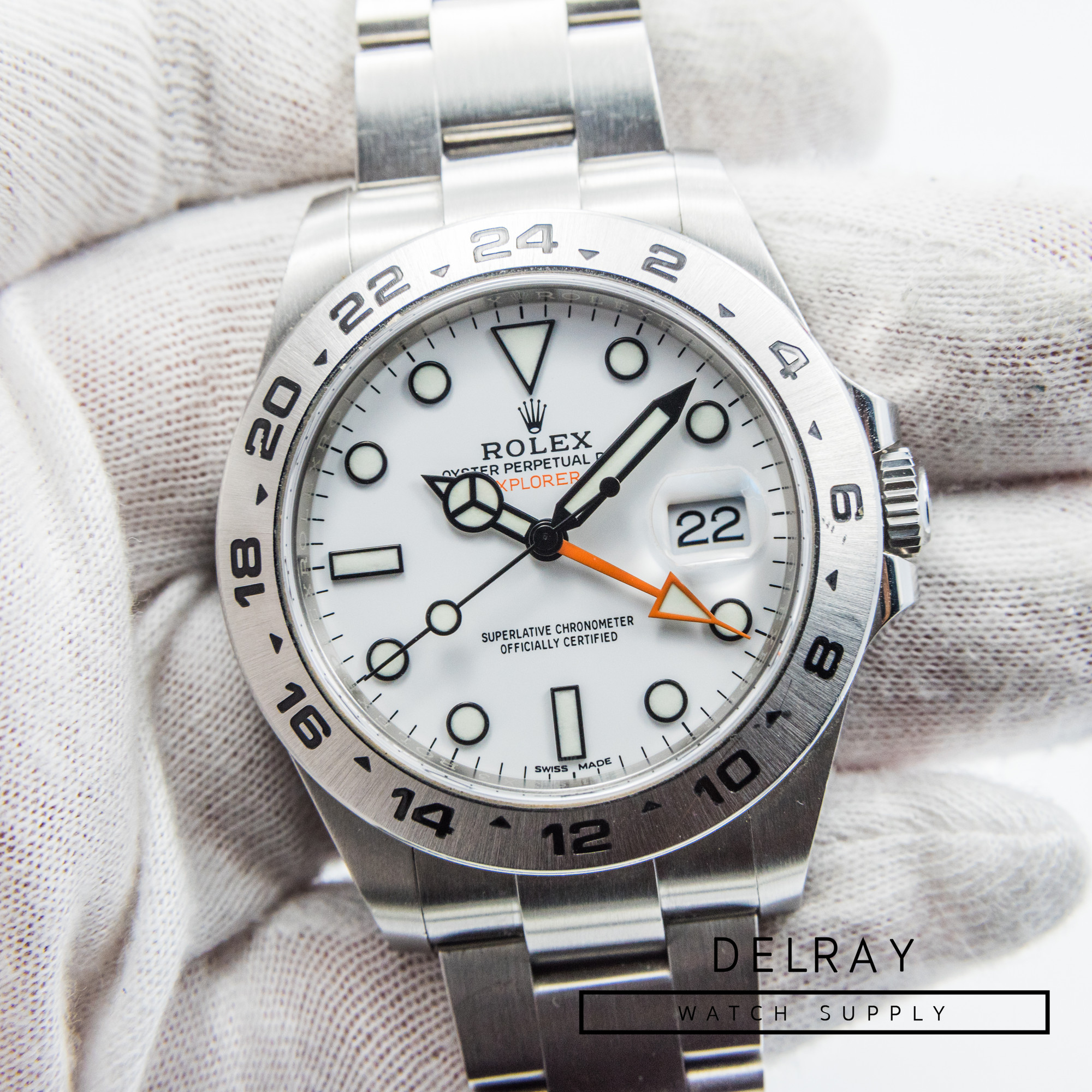 Rolex Explorer II 216570 Polar Dial *2018 Box and Papers*