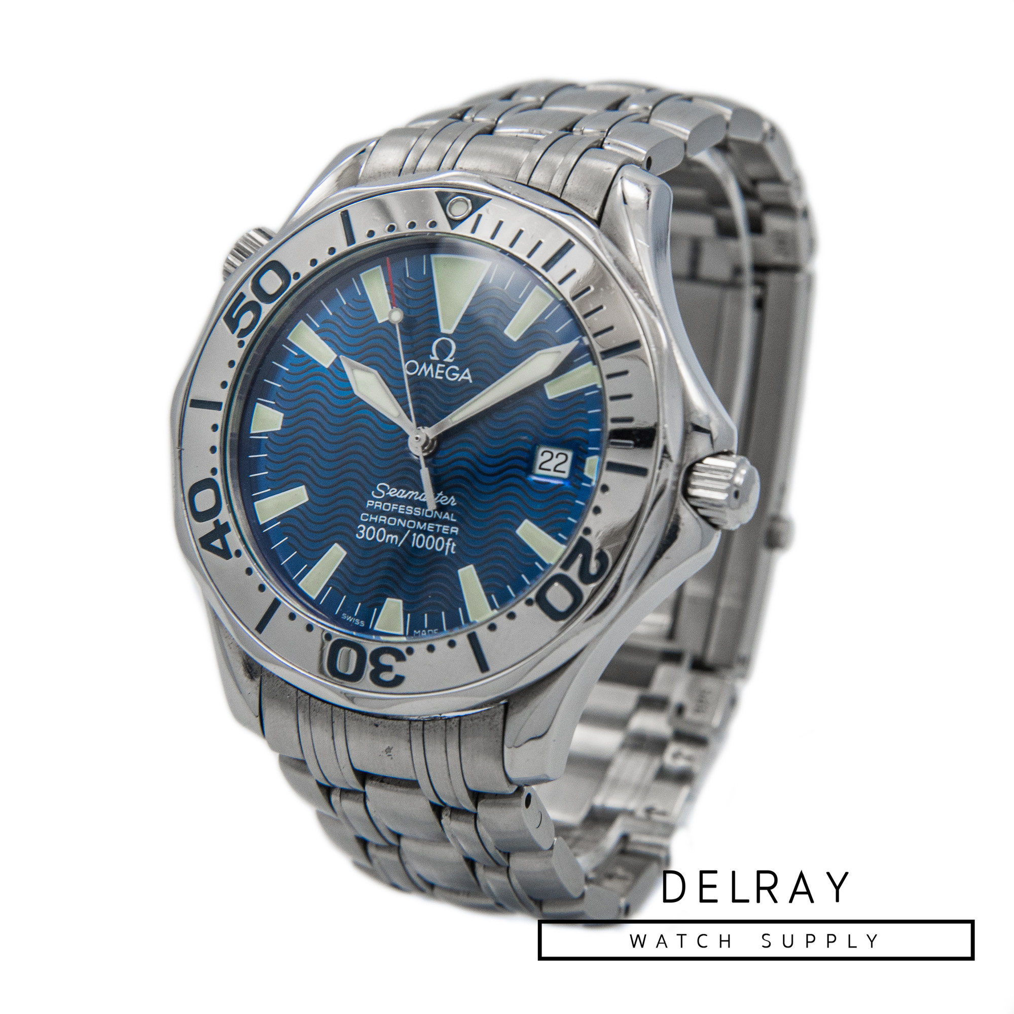 Omega Seamaster Professional Electric Blue Dial *Box and Papers*