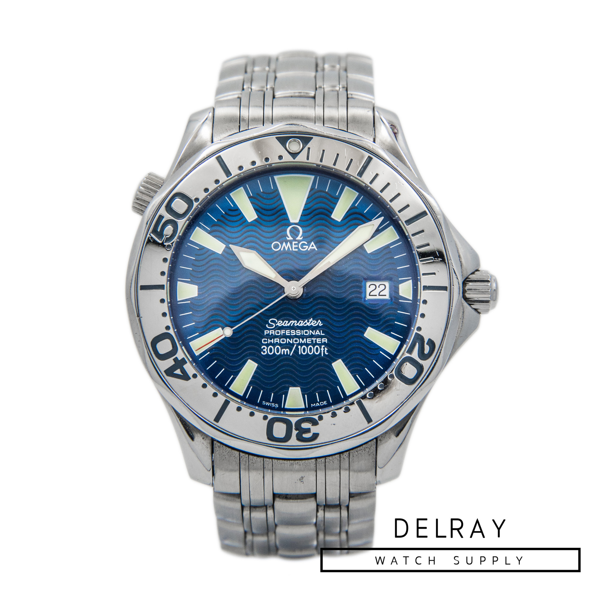 Omega Seamaster Professional Electric Blue Dial *Box and Papers*