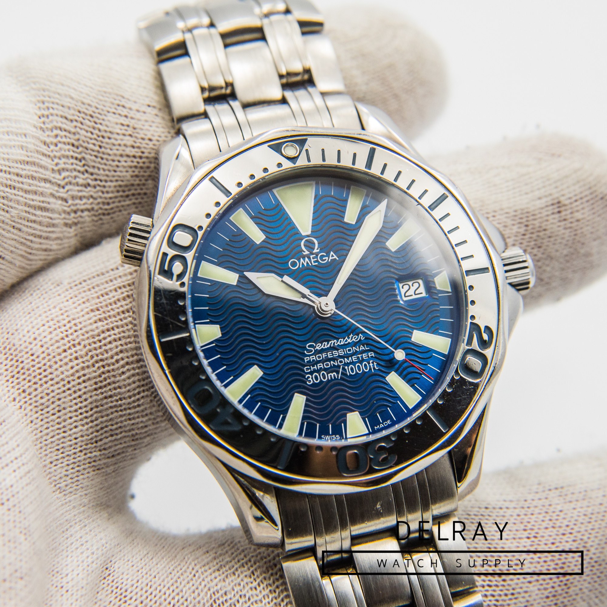 Omega Seamaster Professional Electric Blue Dial *Box and Papers*