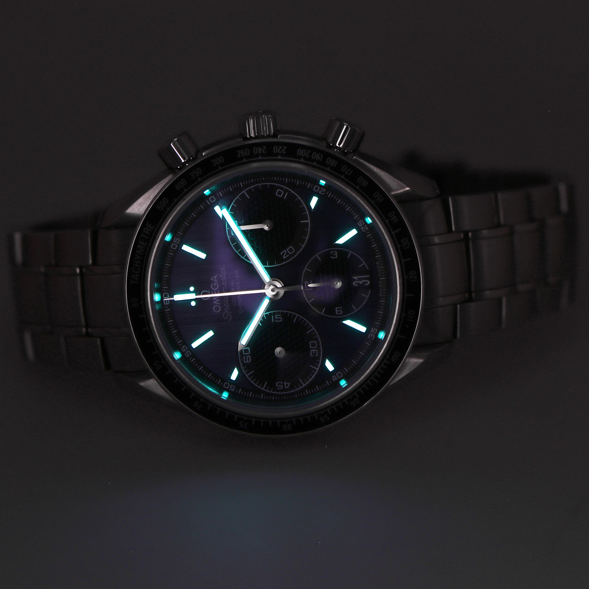 Omega Speedmaster Racing Blue Dial