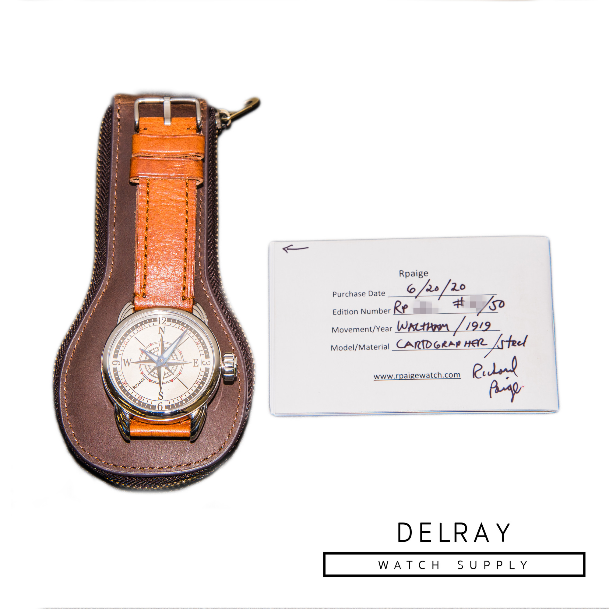 Richard Paige Cartographer *Limited Edition*