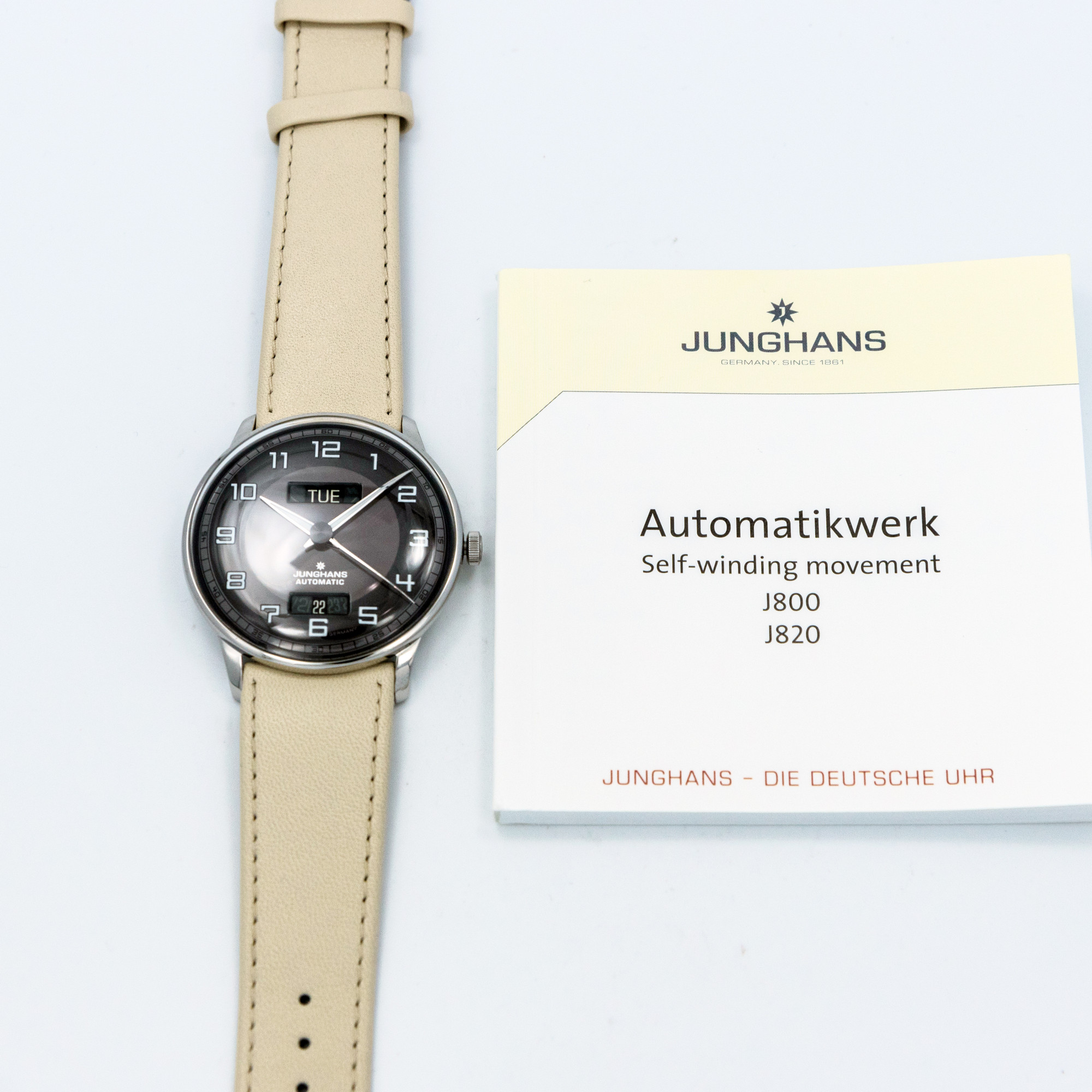 Junghans Meister Driver Day Date *UNWORN*