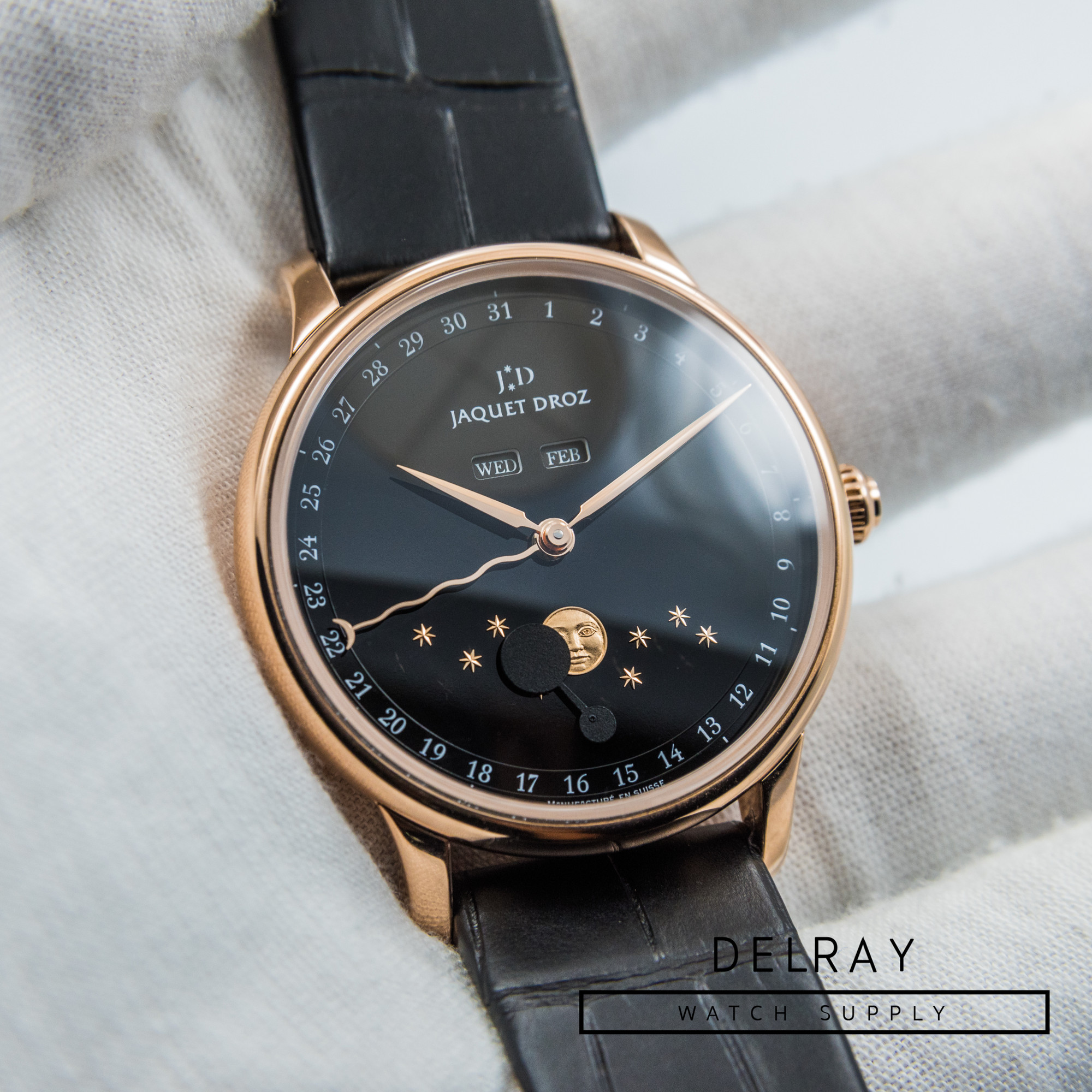 Jaquet Droz The Eclipse Black Enamel *UNWORN*