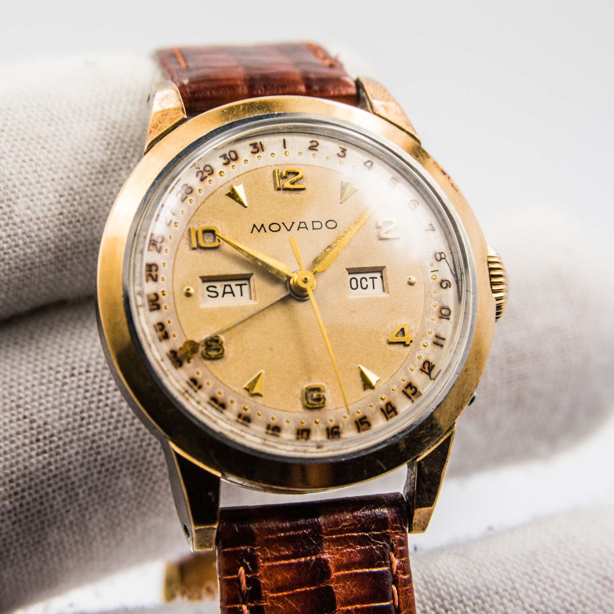 Movado Vintage Triple Calendar